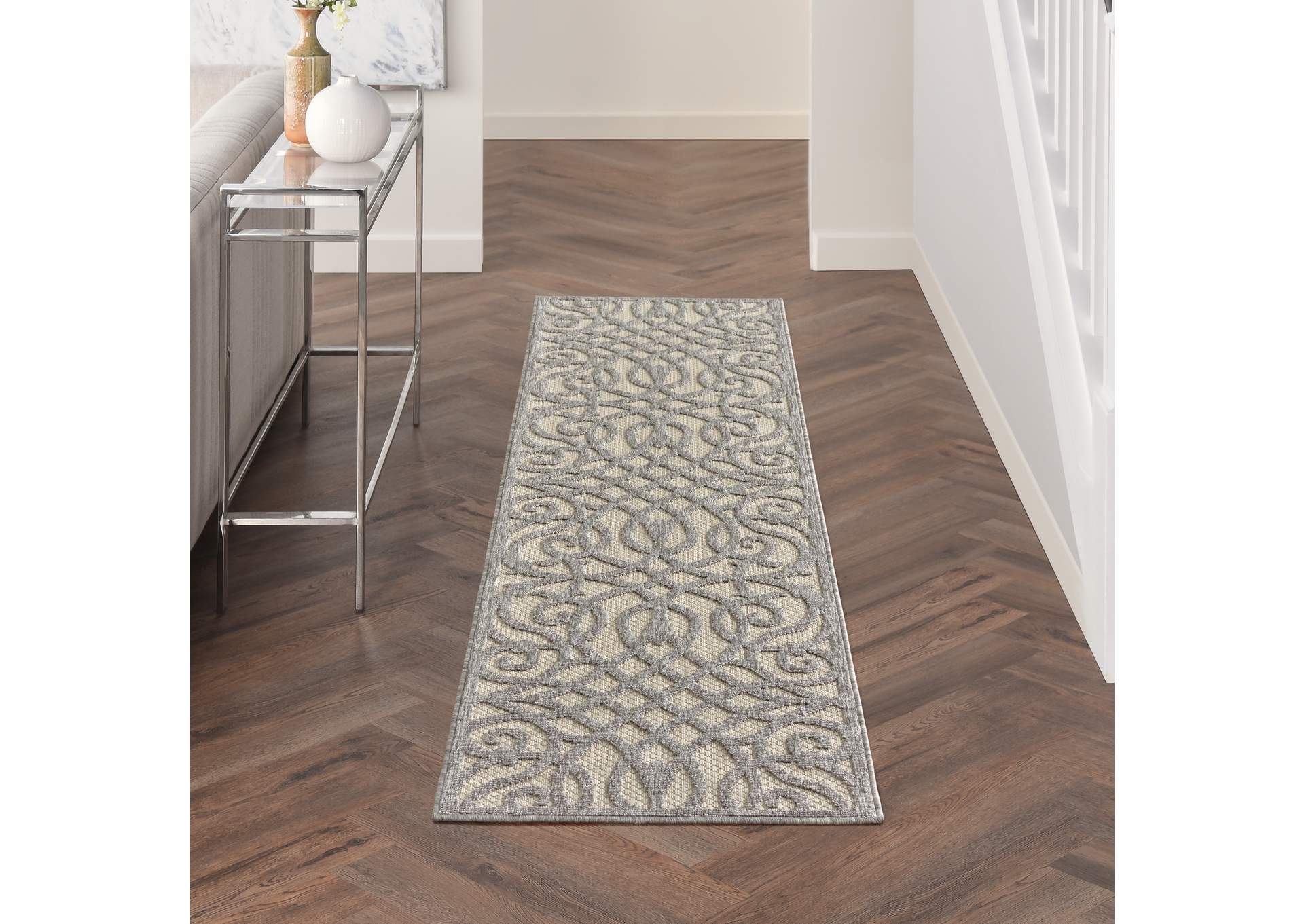 Nourison Cozumel 8' Runner Area Rug,Nourison