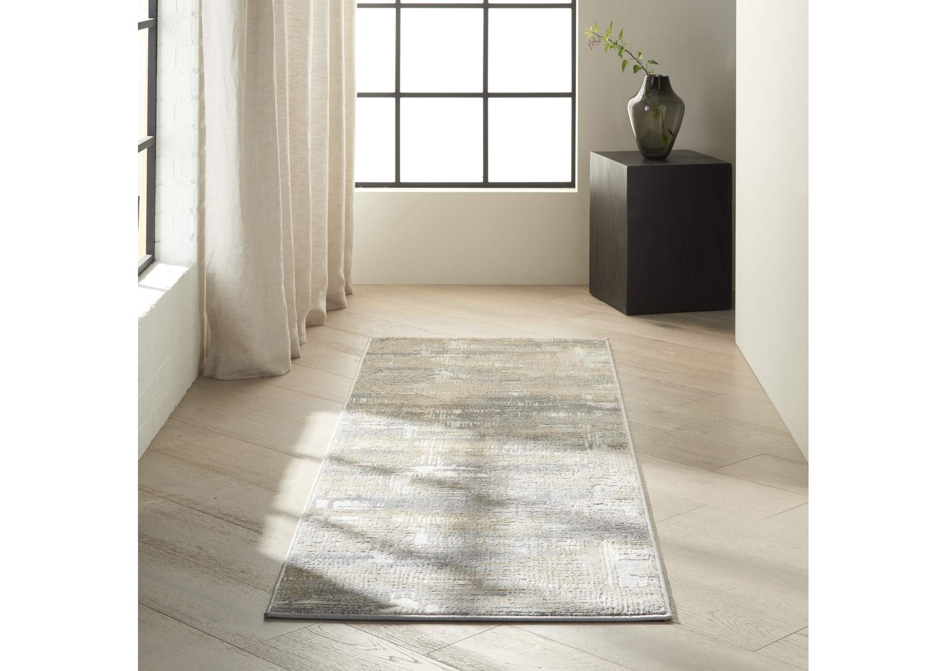 Calvin Klein Ck950 Rush 7' Runner Area Rug,Nourison