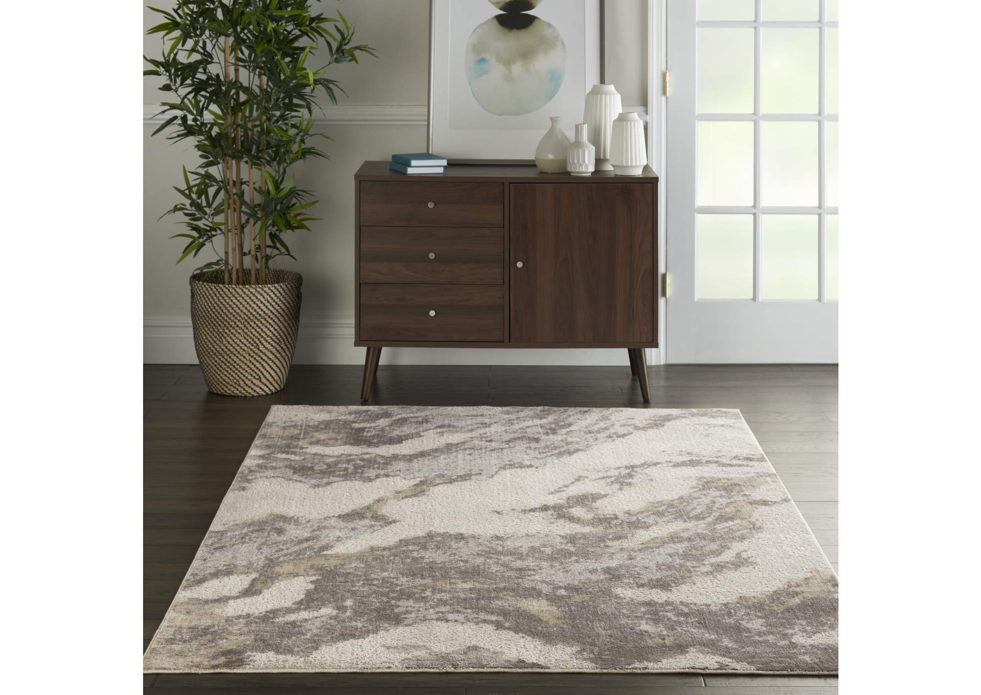 Nourison Silky Textures 4' x 6' Area Rug,Nourison