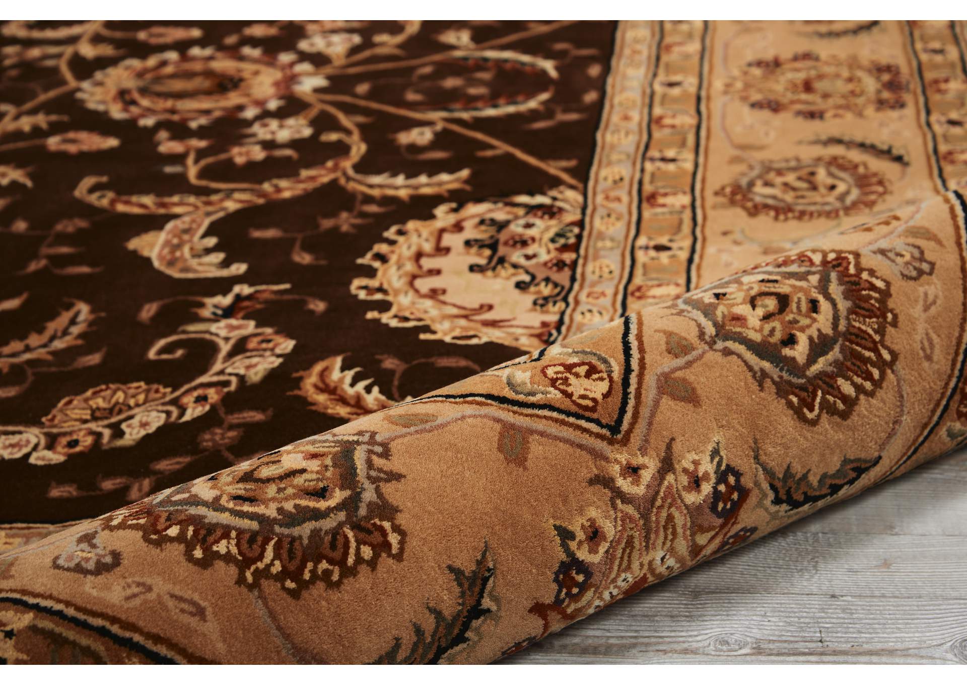 Nourison 2000 2206 Brown 8'x10' Area Rug,Nourison