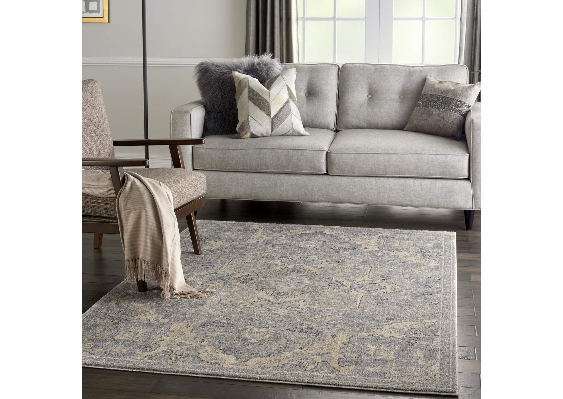 Kathy Ireland Moroccan Celebration 4'x6' Area Rug,Nourison