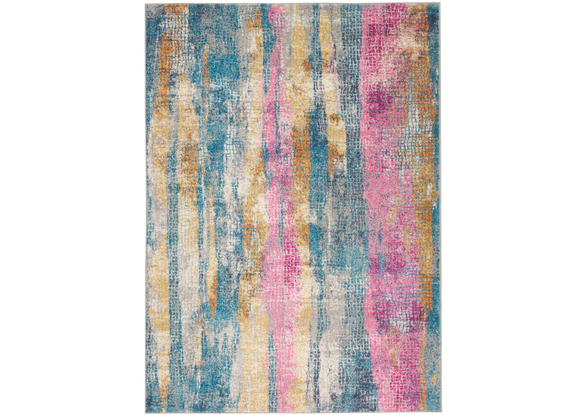 Nourison Passion PSN16 Multicolor 7'x10' Large Rug,Nourison