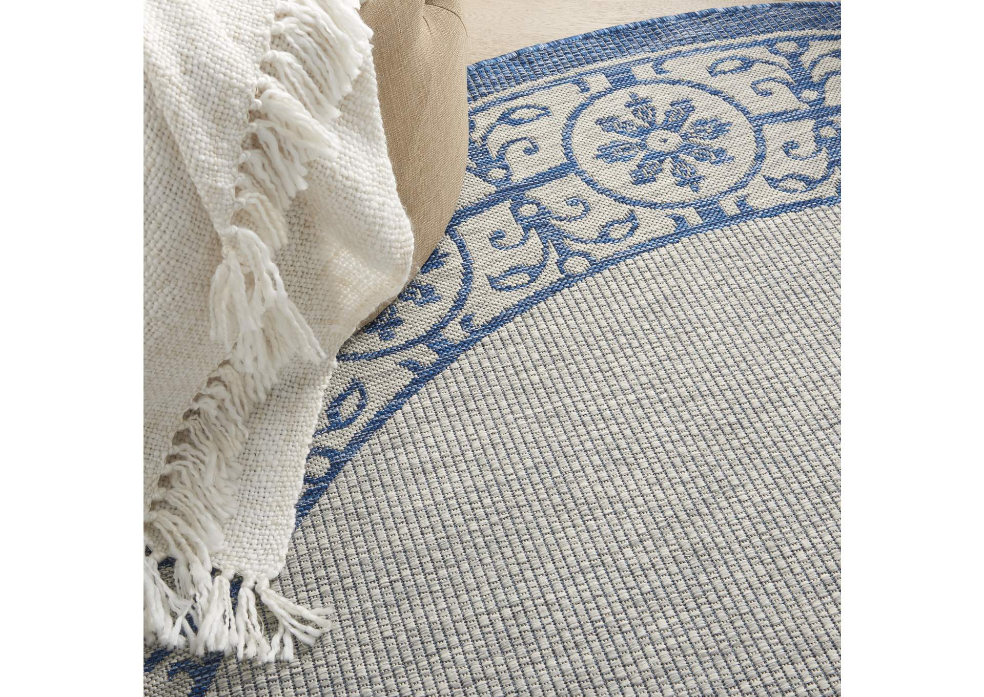 Nourison Country Side 8' Round Area Rug,Nourison