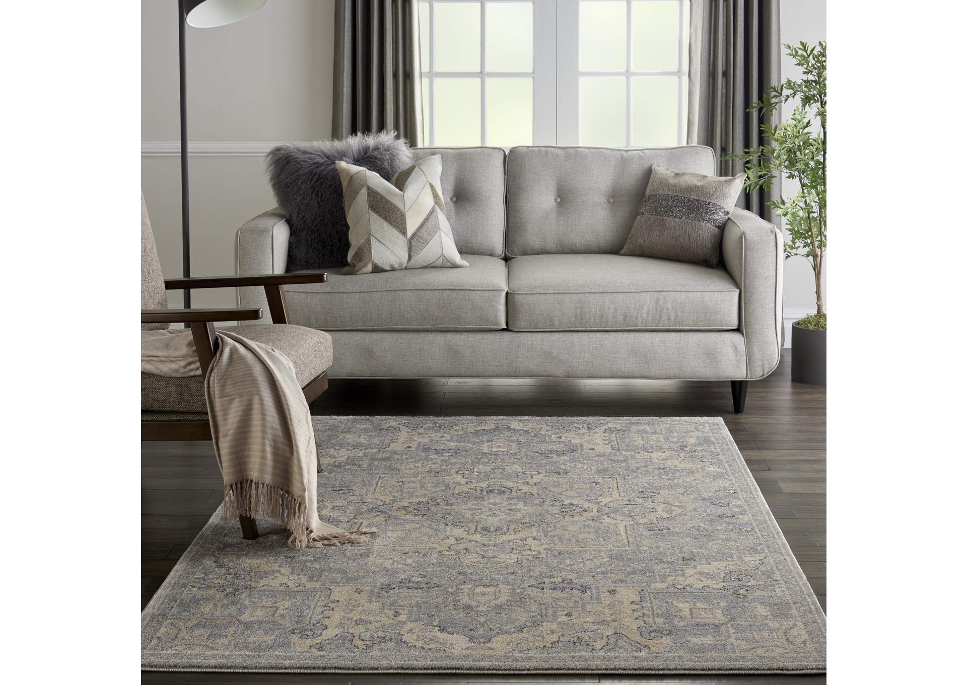 Kathy Ireland Moroccan Celebration 5'x7' Area Rug,Nourison