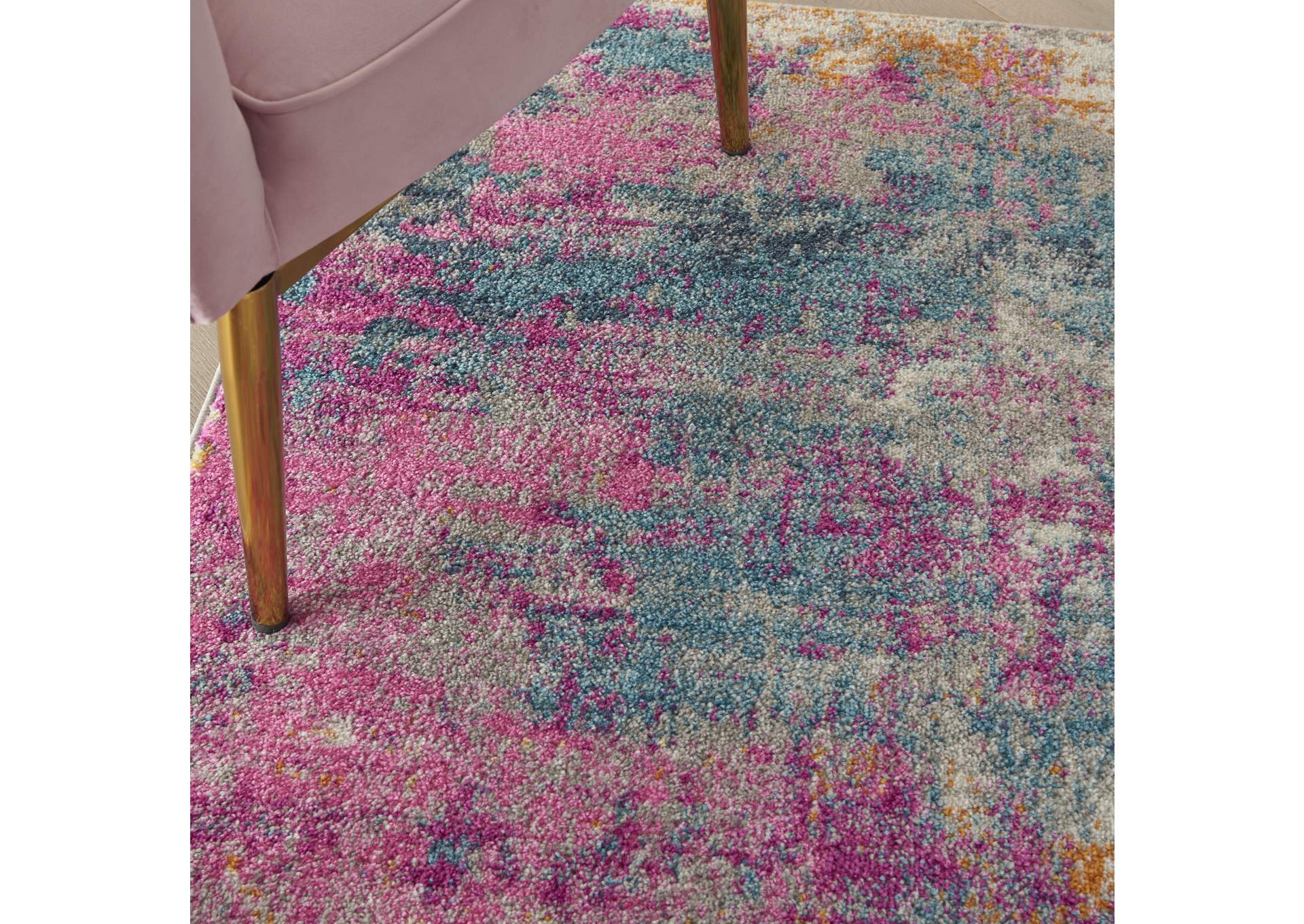 Nourison Passion 4'x6' Ivory Multicolor Area Rug,Nourison