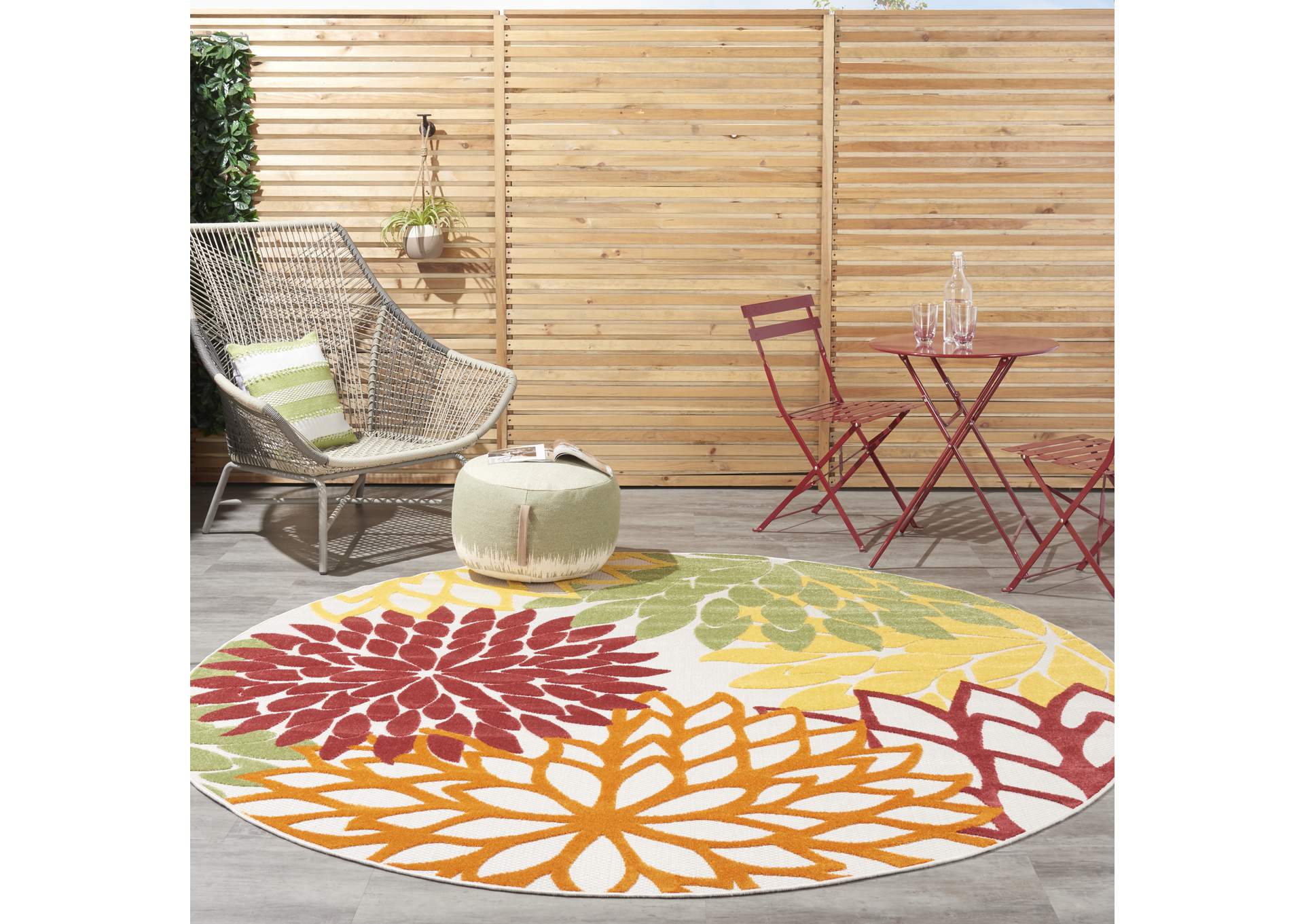 Nourison Aloha 8' Round Area Rug,Nourison