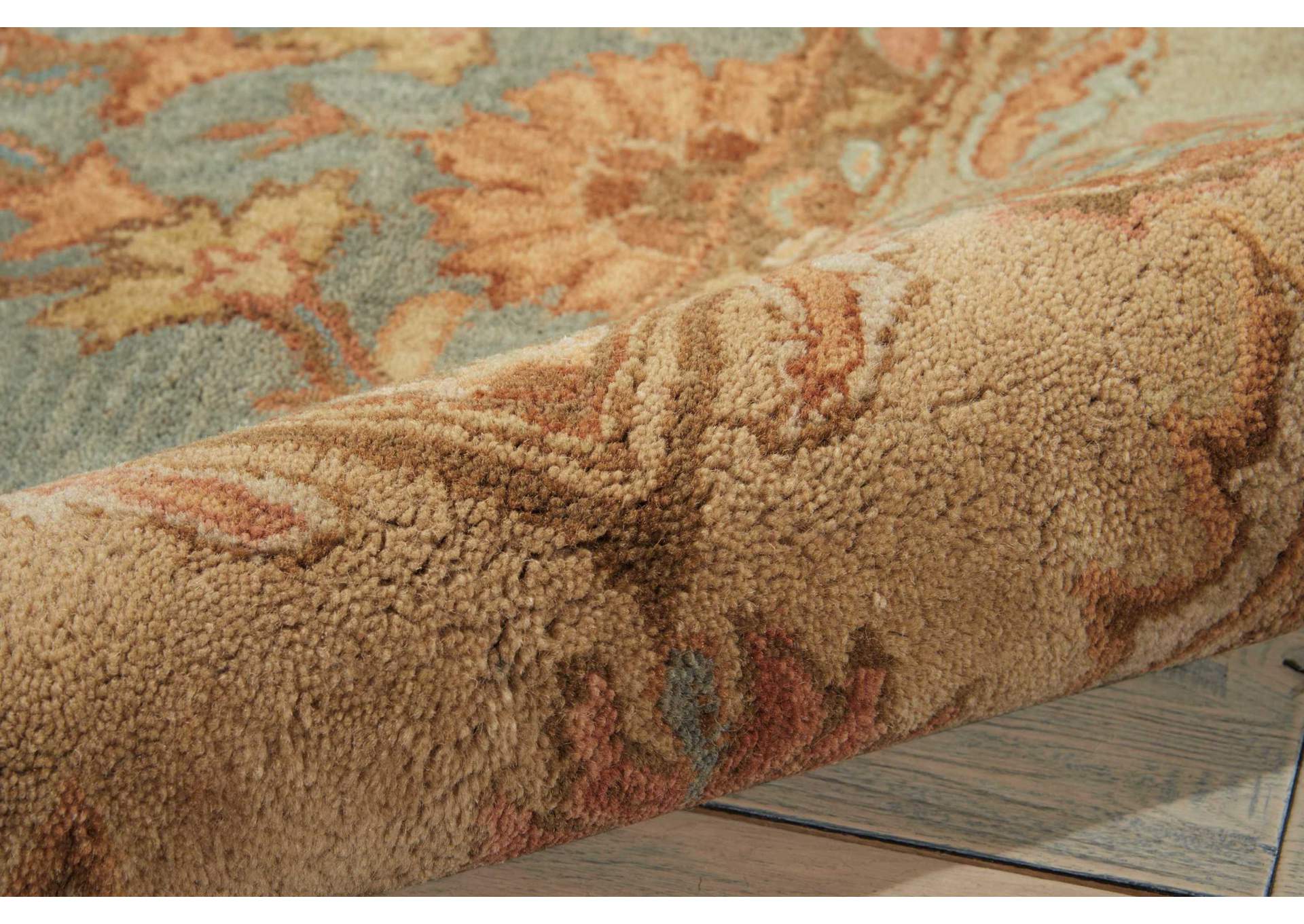 Nourison Jaipur JA19 Blue Multicolor 4'x6' Area Rug,Nourison