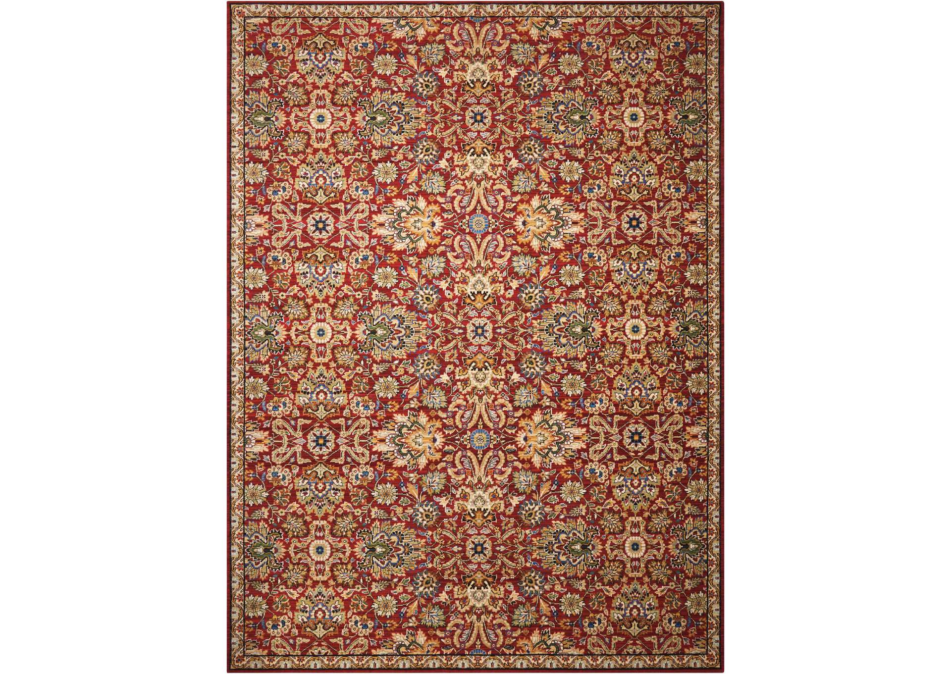 Nourison Timeless TML17 Red 10'x14' Rug,Nourison