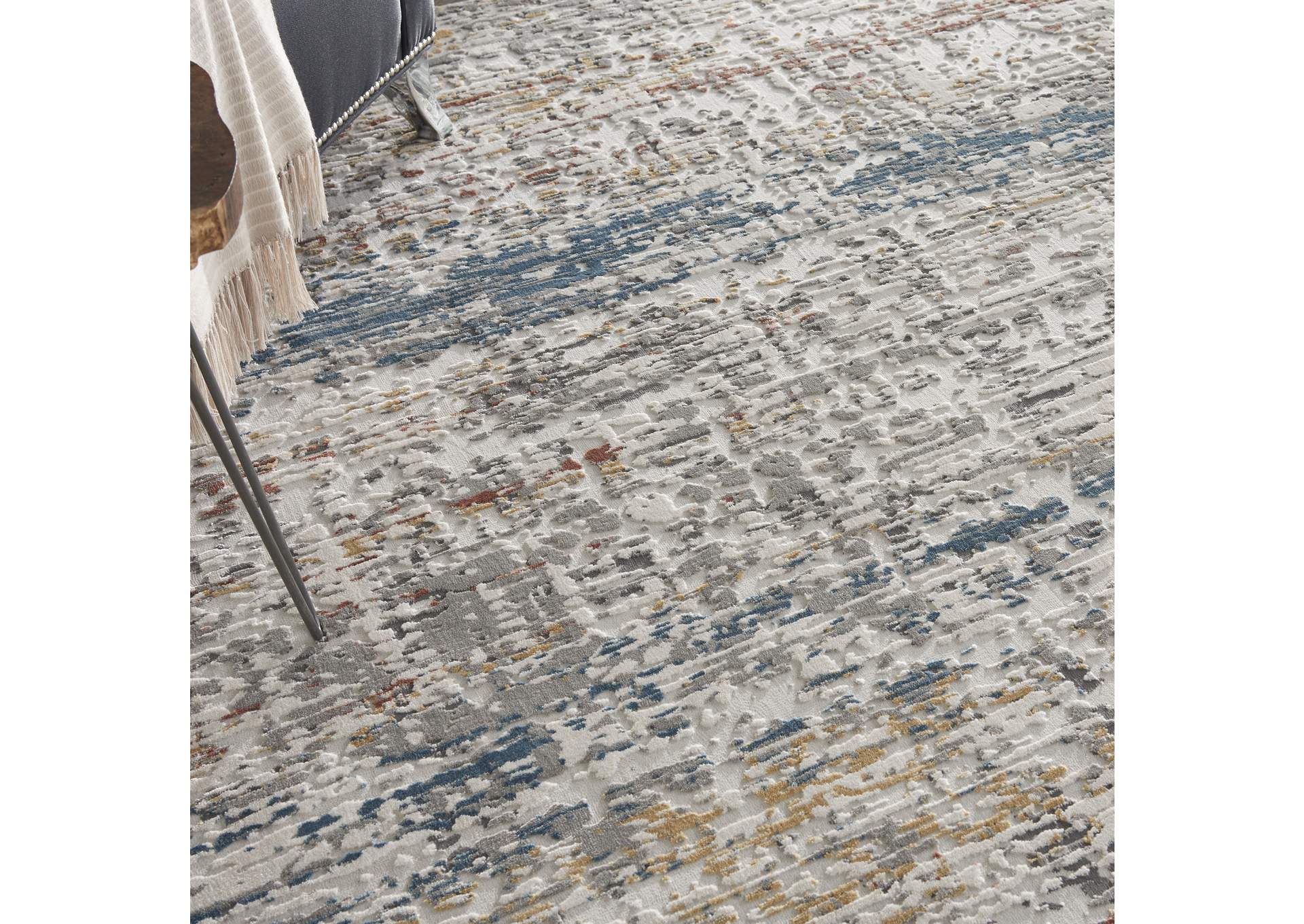 Nourison Rustic Textures 8' x 11' Area Rug,Nourison