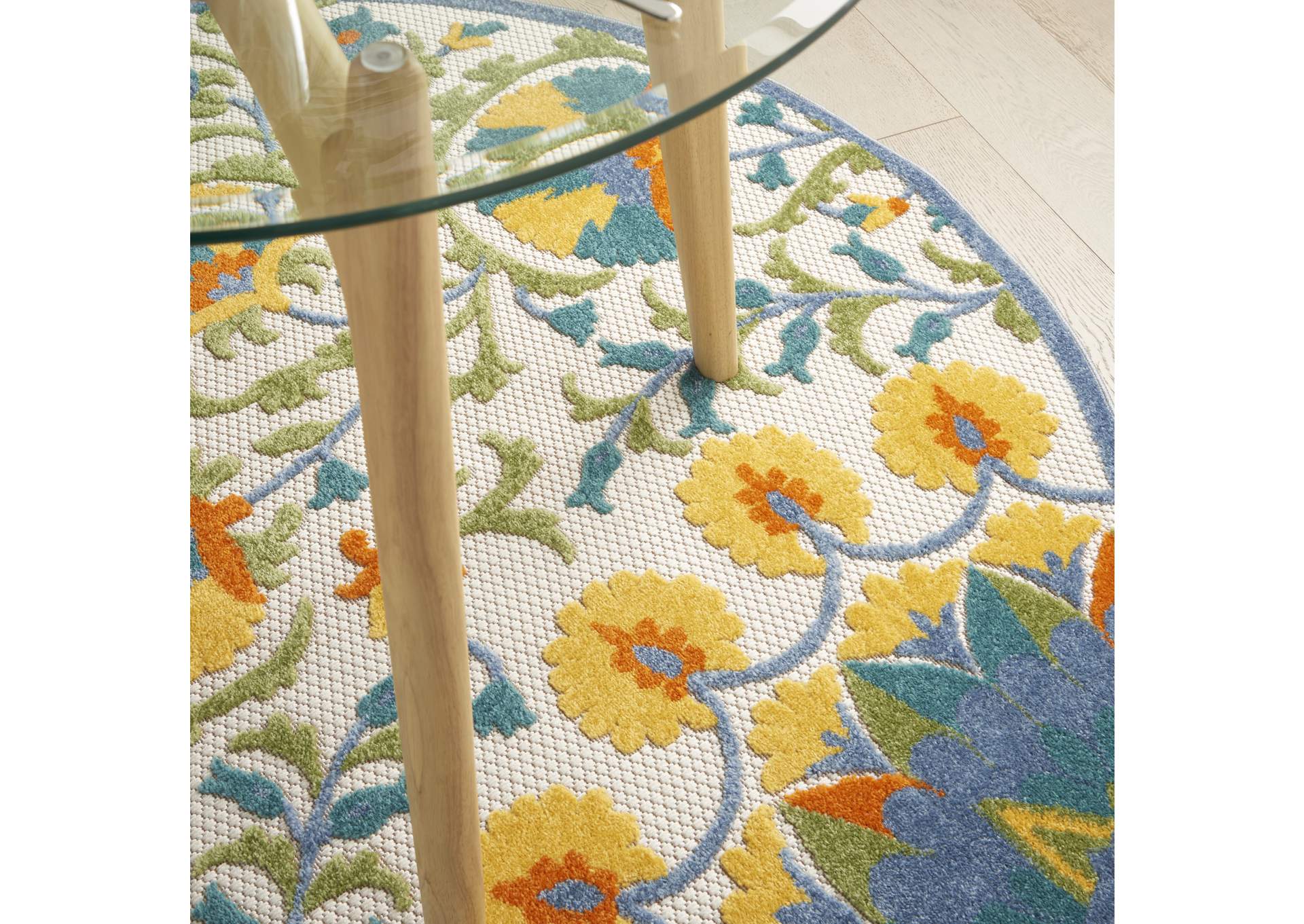 Nourison Aloha 5' Round Area Rug,Nourison