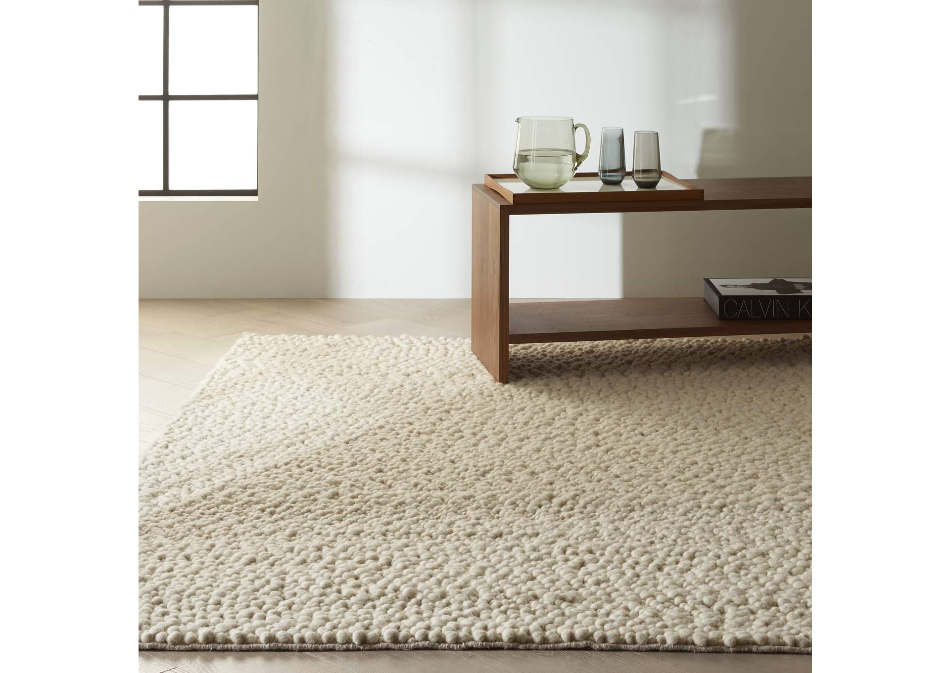 Calvin Klein Ck940 Riverstone 5' x 8' Area Rug,Nourison