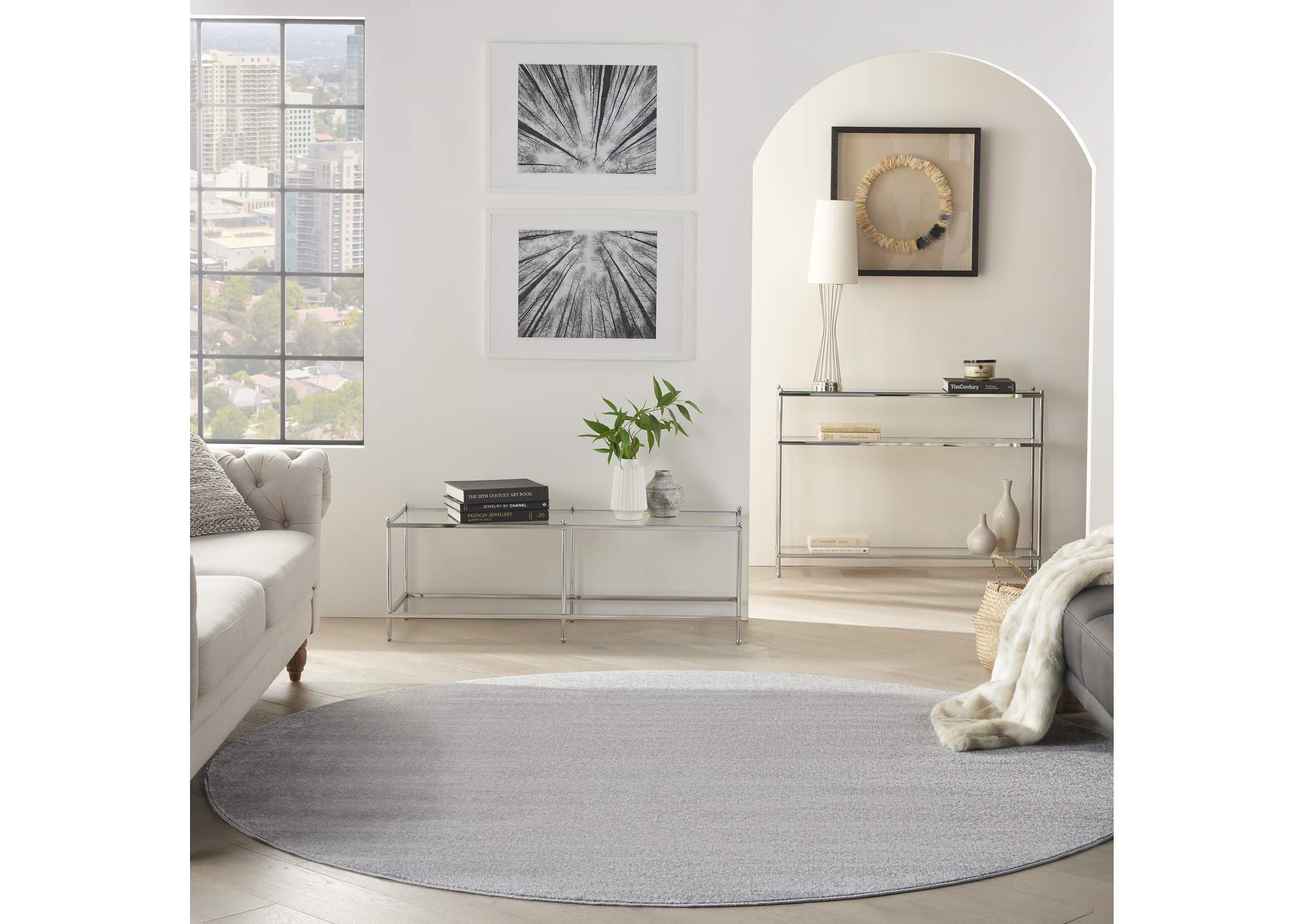 Nourison Nourison Essentials 8' Round Area Rug,Nourison