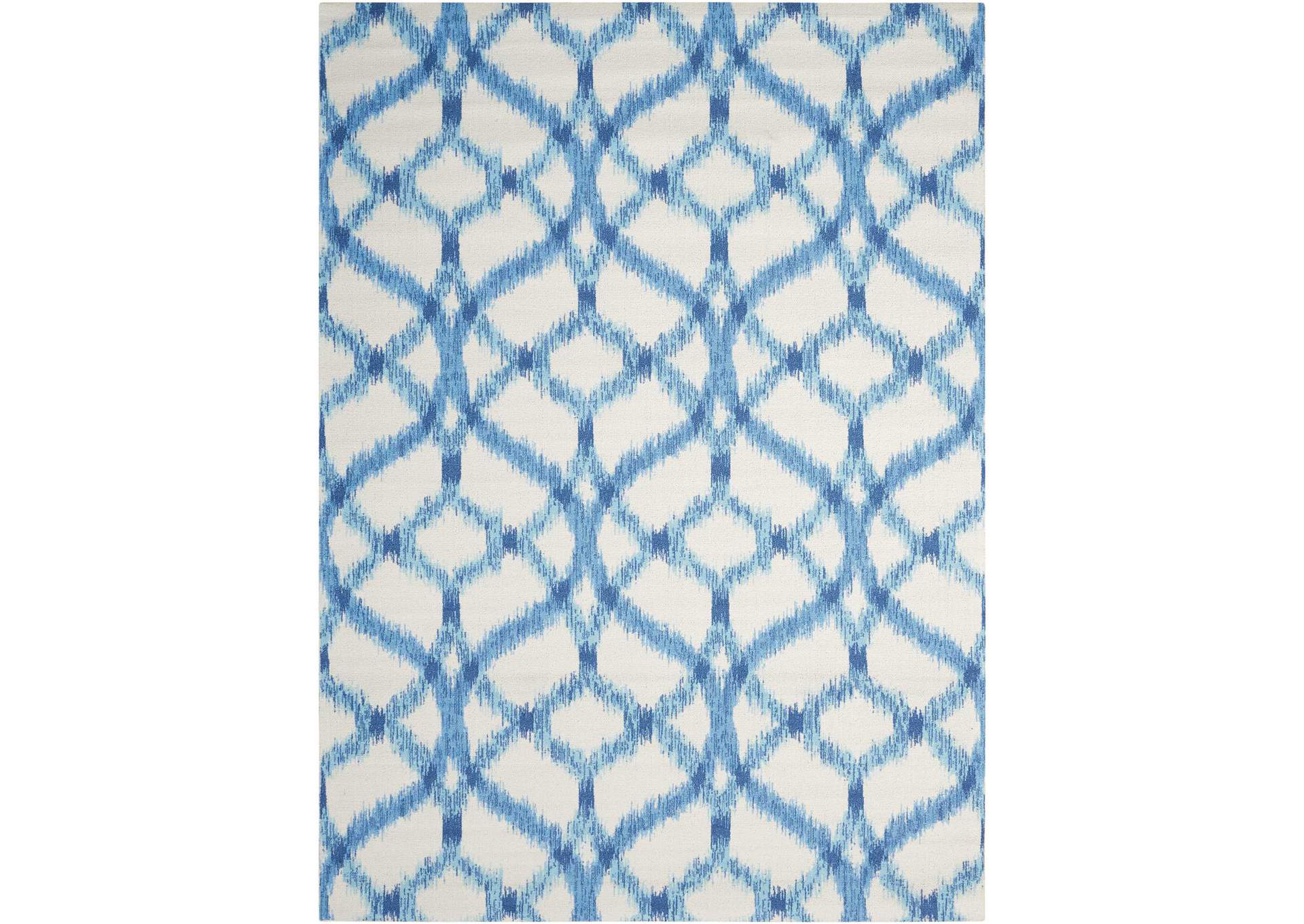 Waverly Sun N Shade SND05 Green 8' Square Rug,Nourison