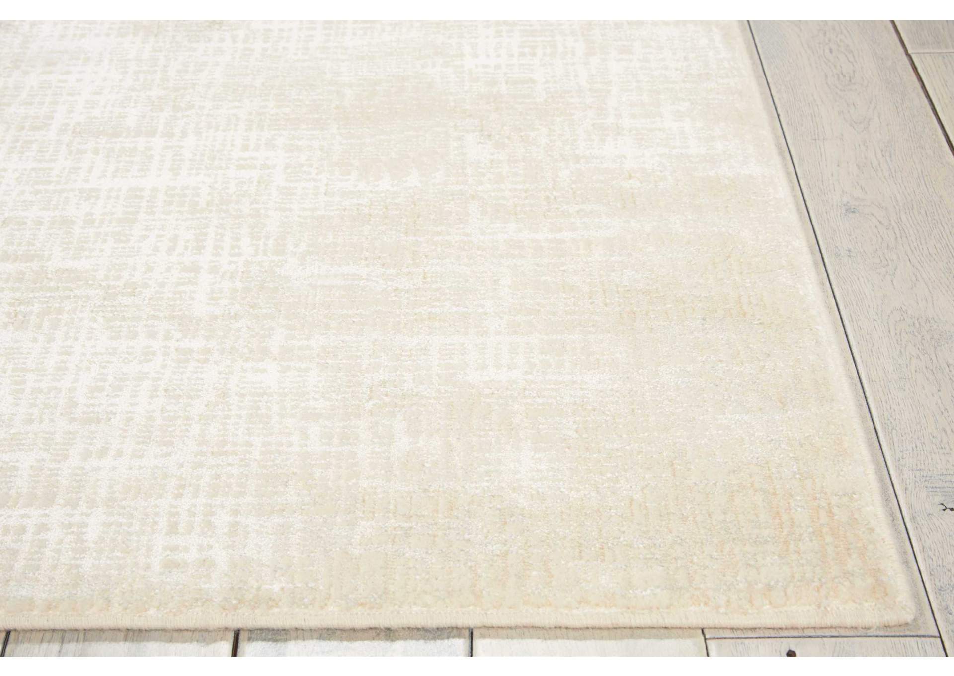 Nourison Starlight STA02 White 4'x6' Area Rug,Nourison