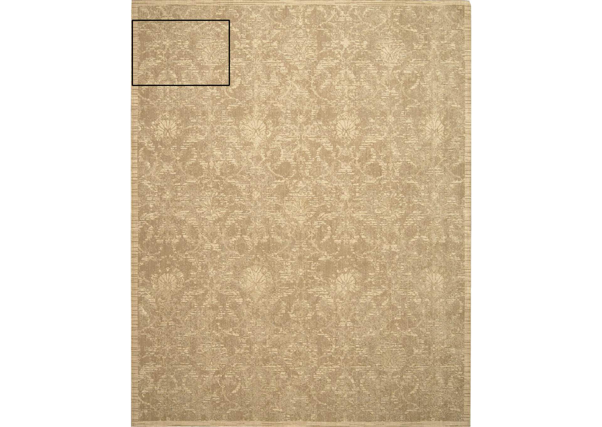 Nourison Silk Elements SKE03 Beige 12'x15' Rug,Nourison