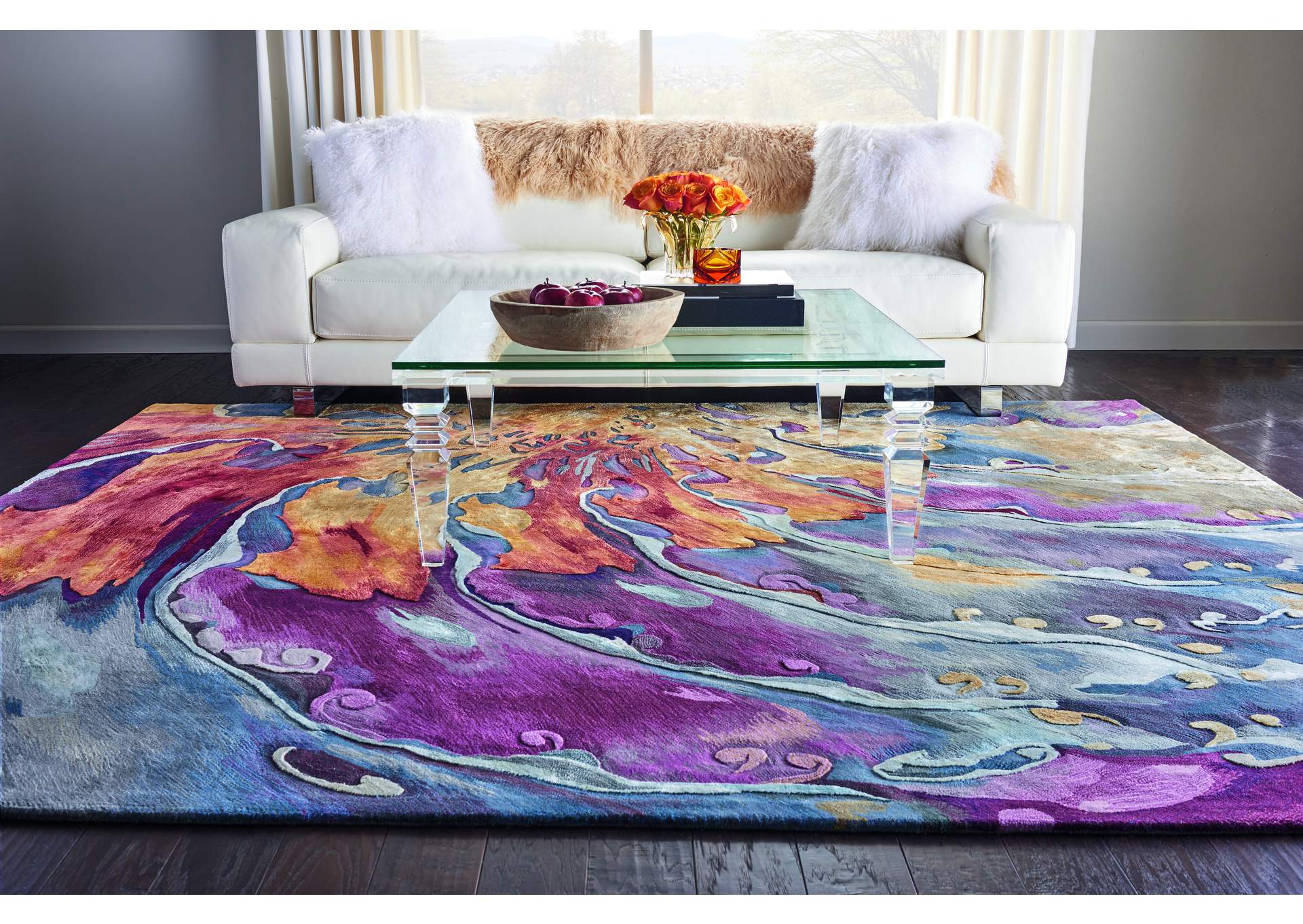 Nourison Prismatic 9'x12' Multicolor Abstract Area Rug,Nourison