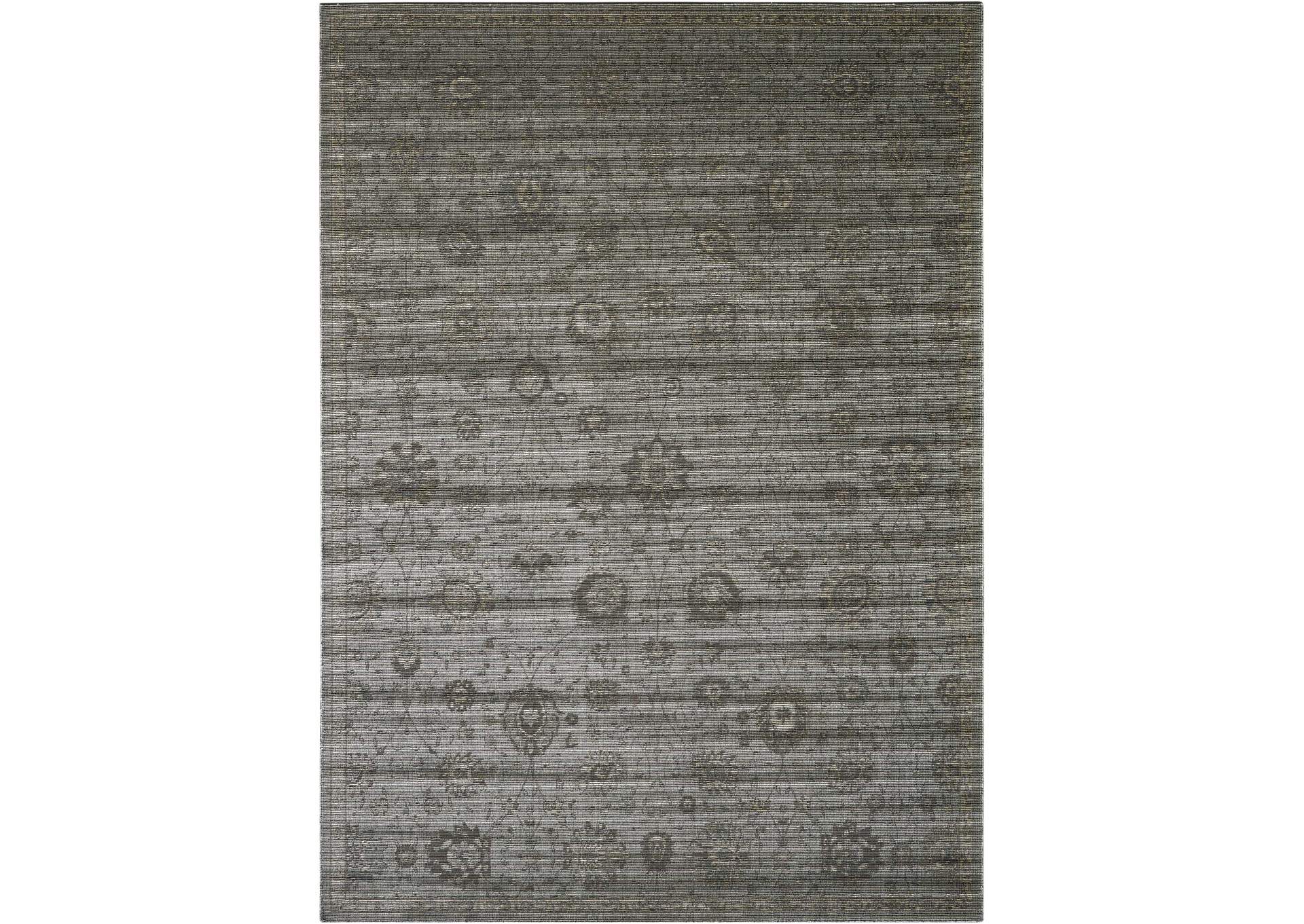 Nourison Luminance LUM06 Grey 8'x11' Rug,Nourison
