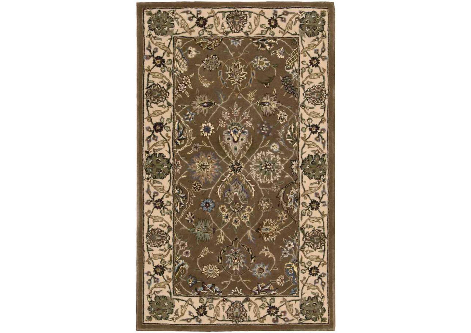 Nourison 2000 2091 Mushroom 3'x5' Area Rug,Nourison