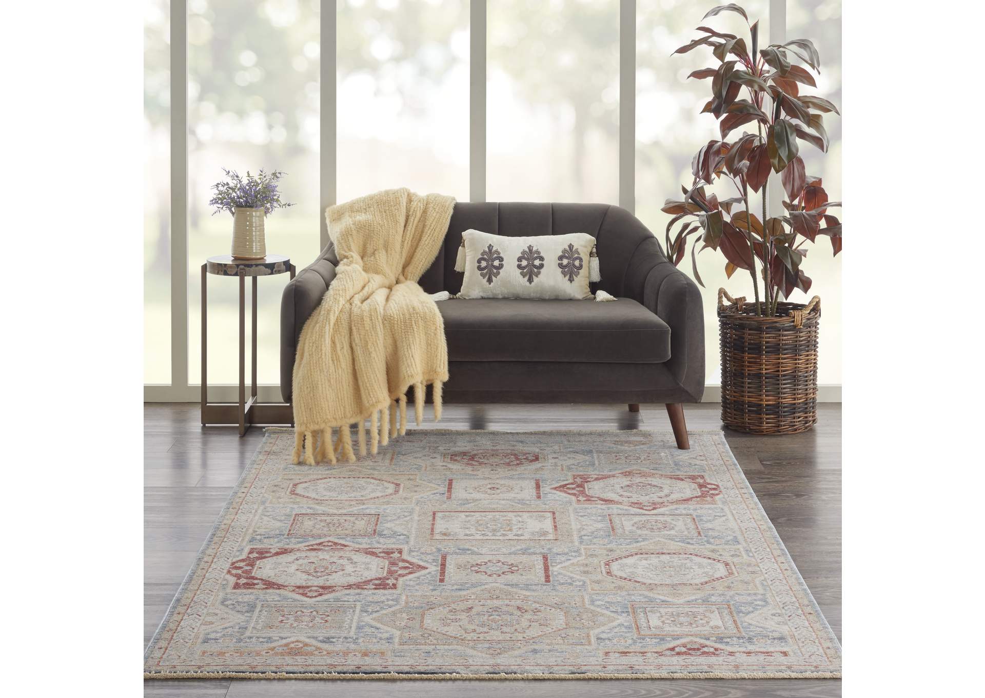 Nourison Homestead 5'x8' Traditional Area Rug,Nourison