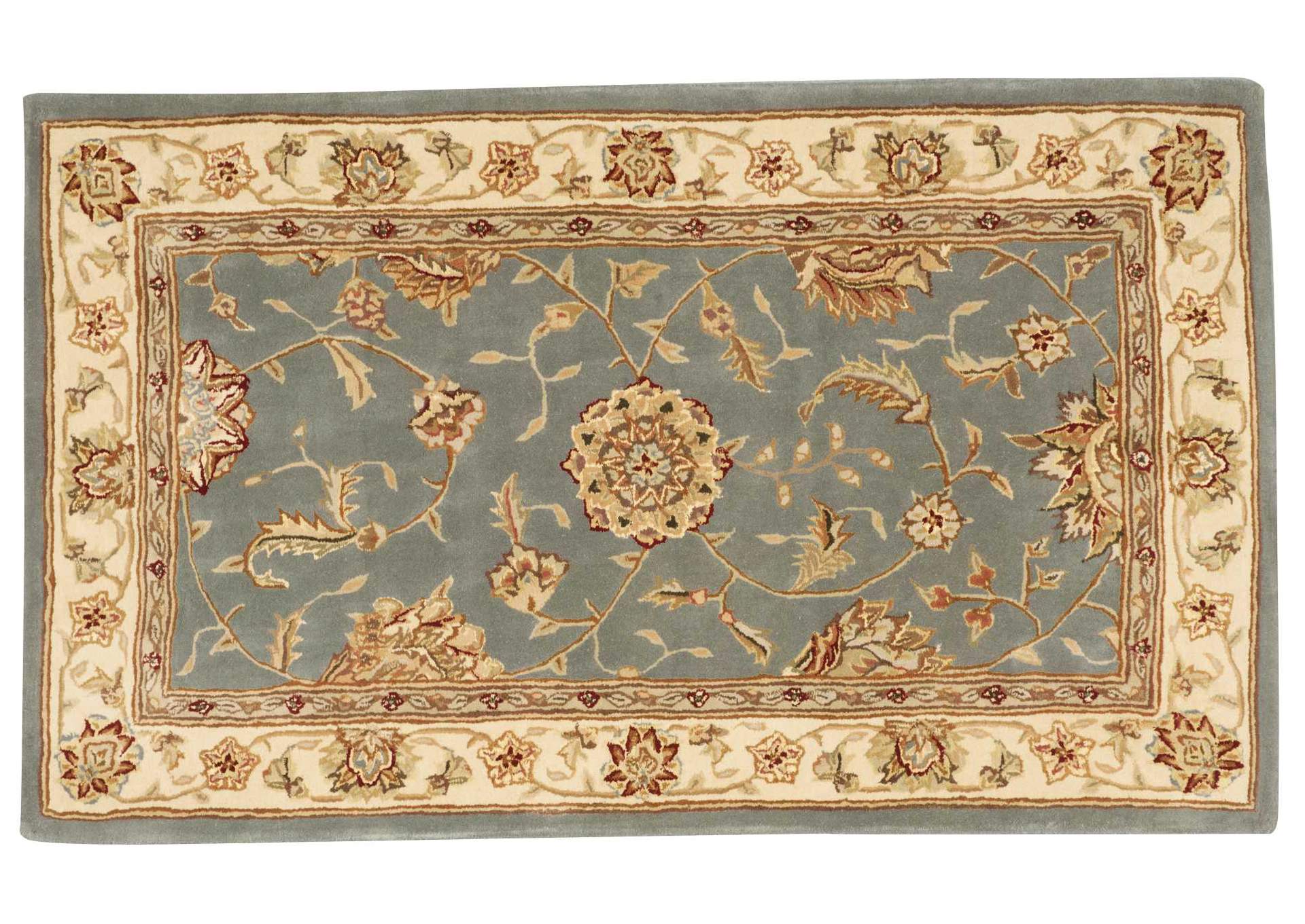 Nourison 2000 2210 Blue 3'x5' Area Rug,Nourison