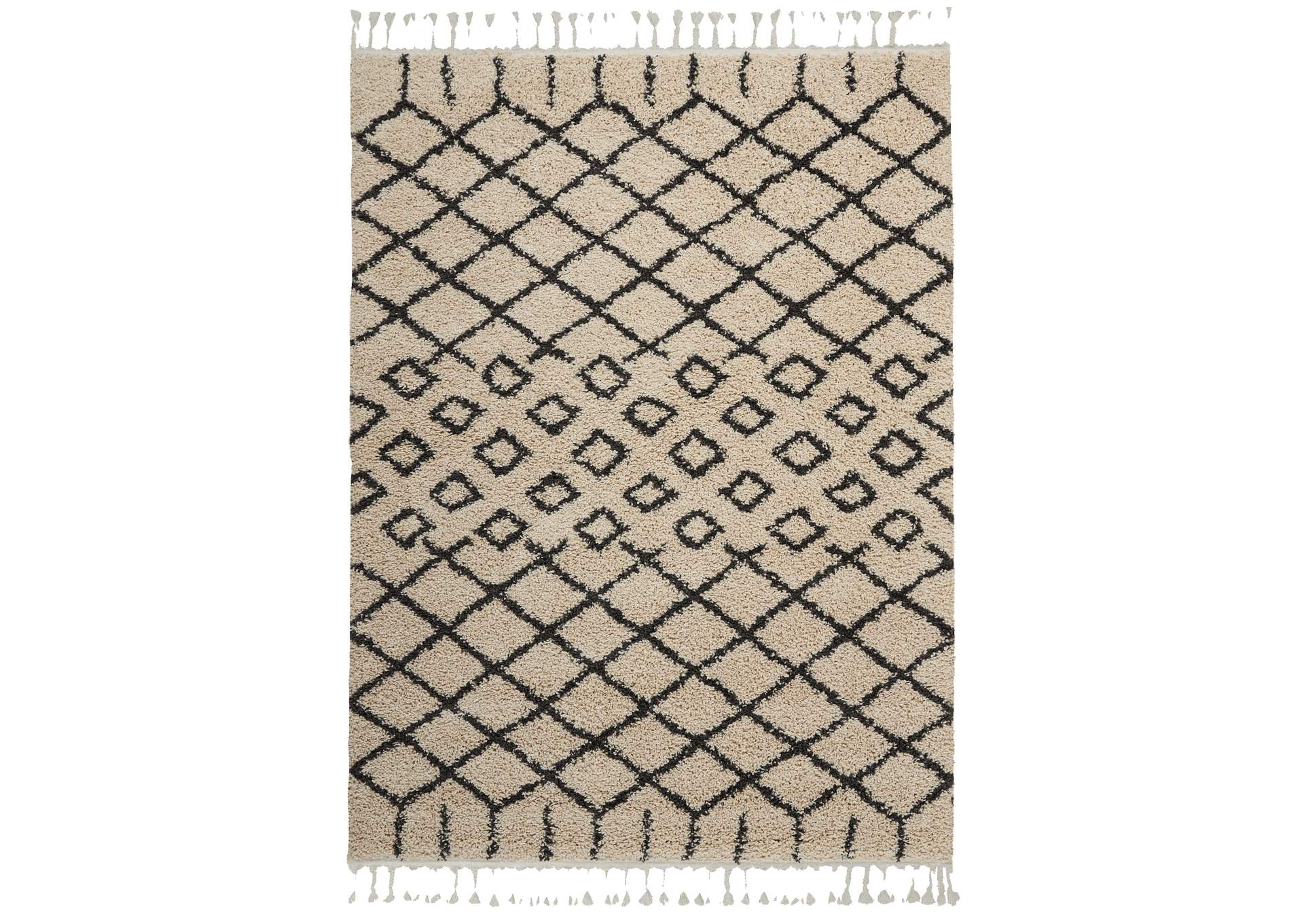 Nourison Moroccan Shag 5' x 8' Area Rug,Nourison