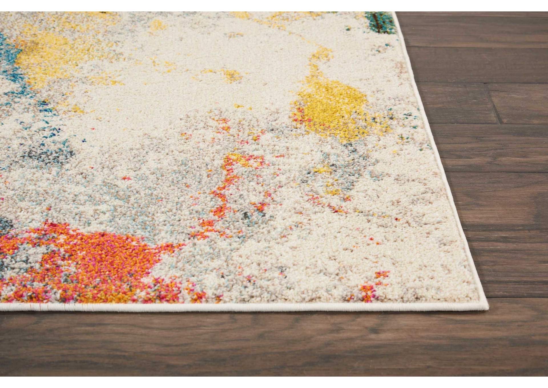 Nourison Celestial CES12 Multicolor 4'x6' Colorful Area Rug,Nourison