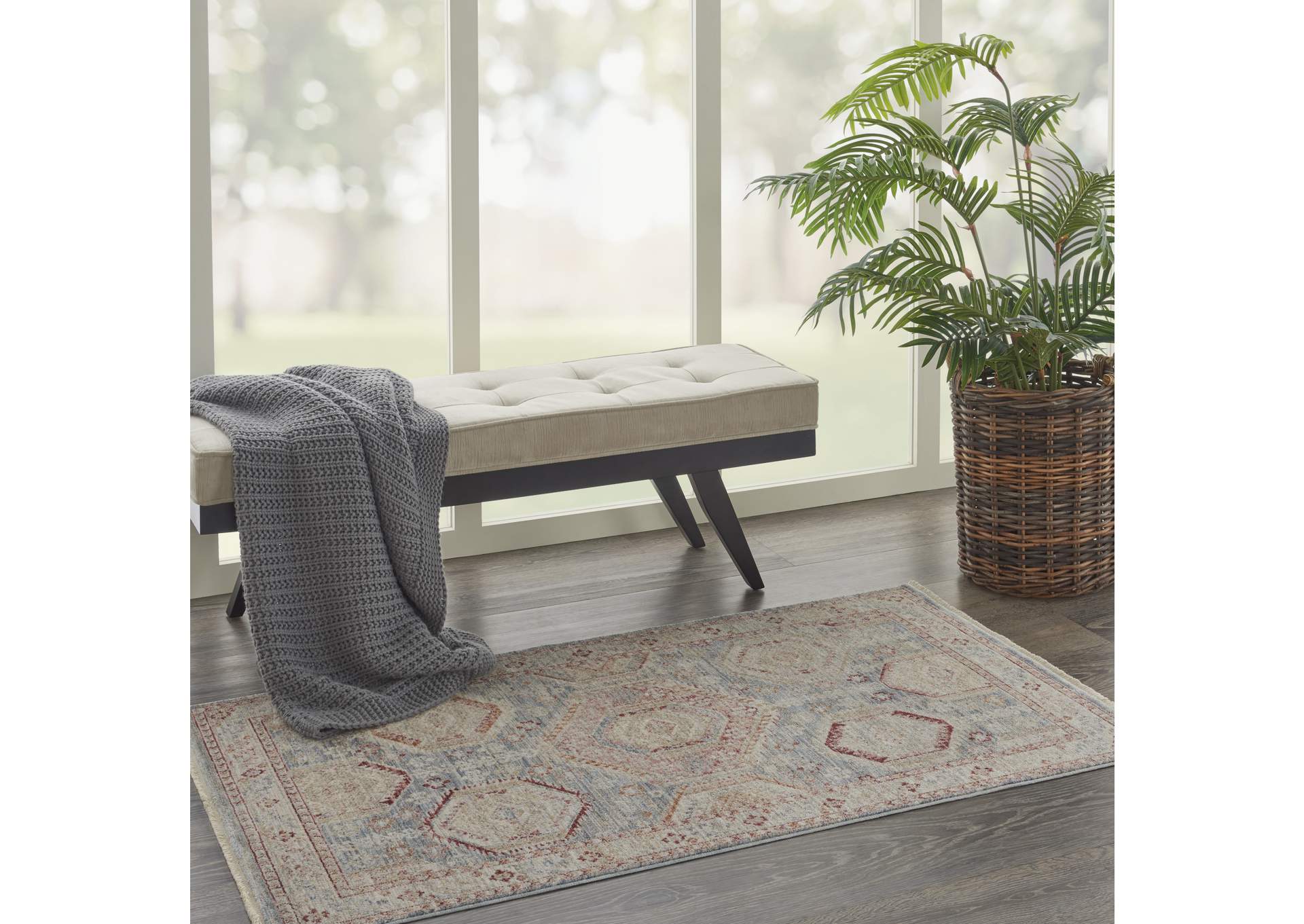 Nourison Homestead 3'x5' Traditional Area Rug,Nourison