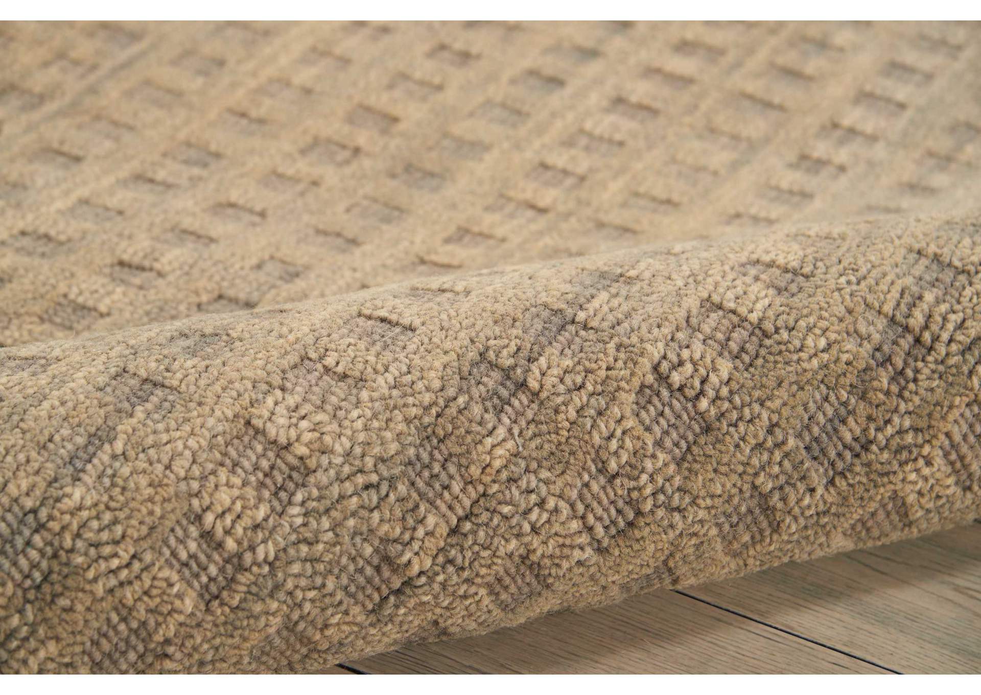 Nourison Marana MNN01 Beige 7'x10' Large Wool Rug,Nourison