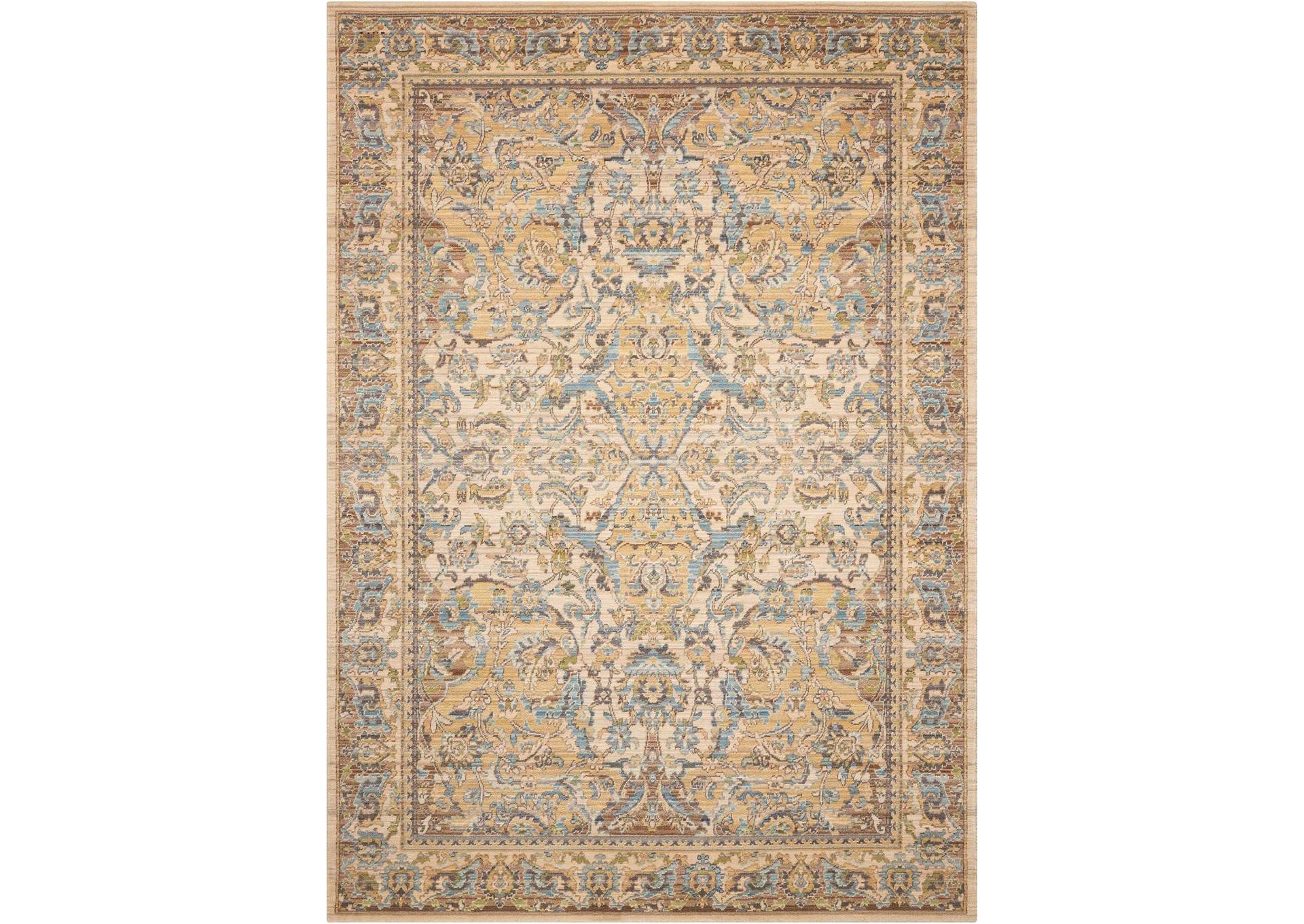 Nourison Timeless TML15 Beige 5'x8' Area Rug,Nourison