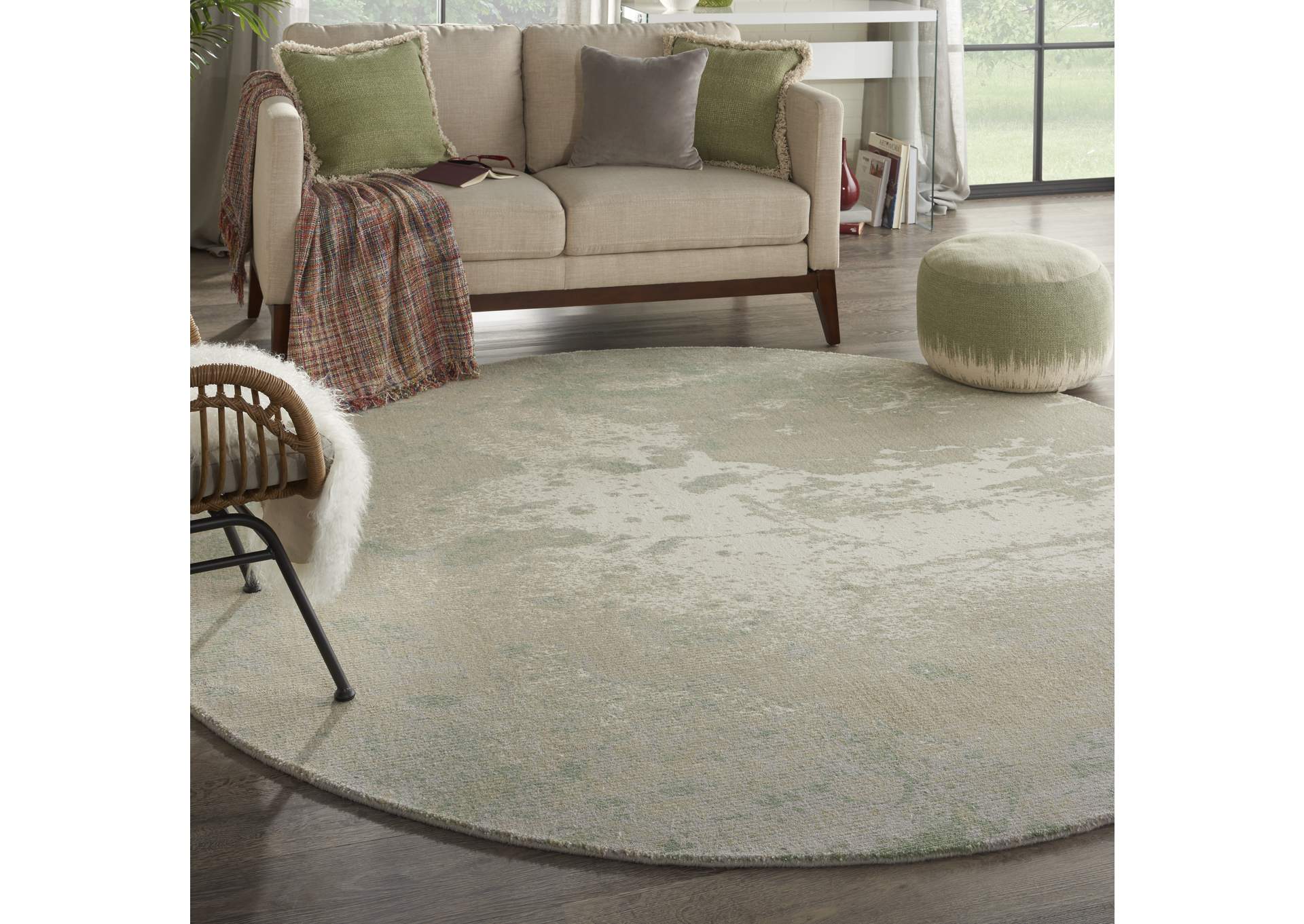 Nourison Twilight 8' Round Area Rug,Nourison