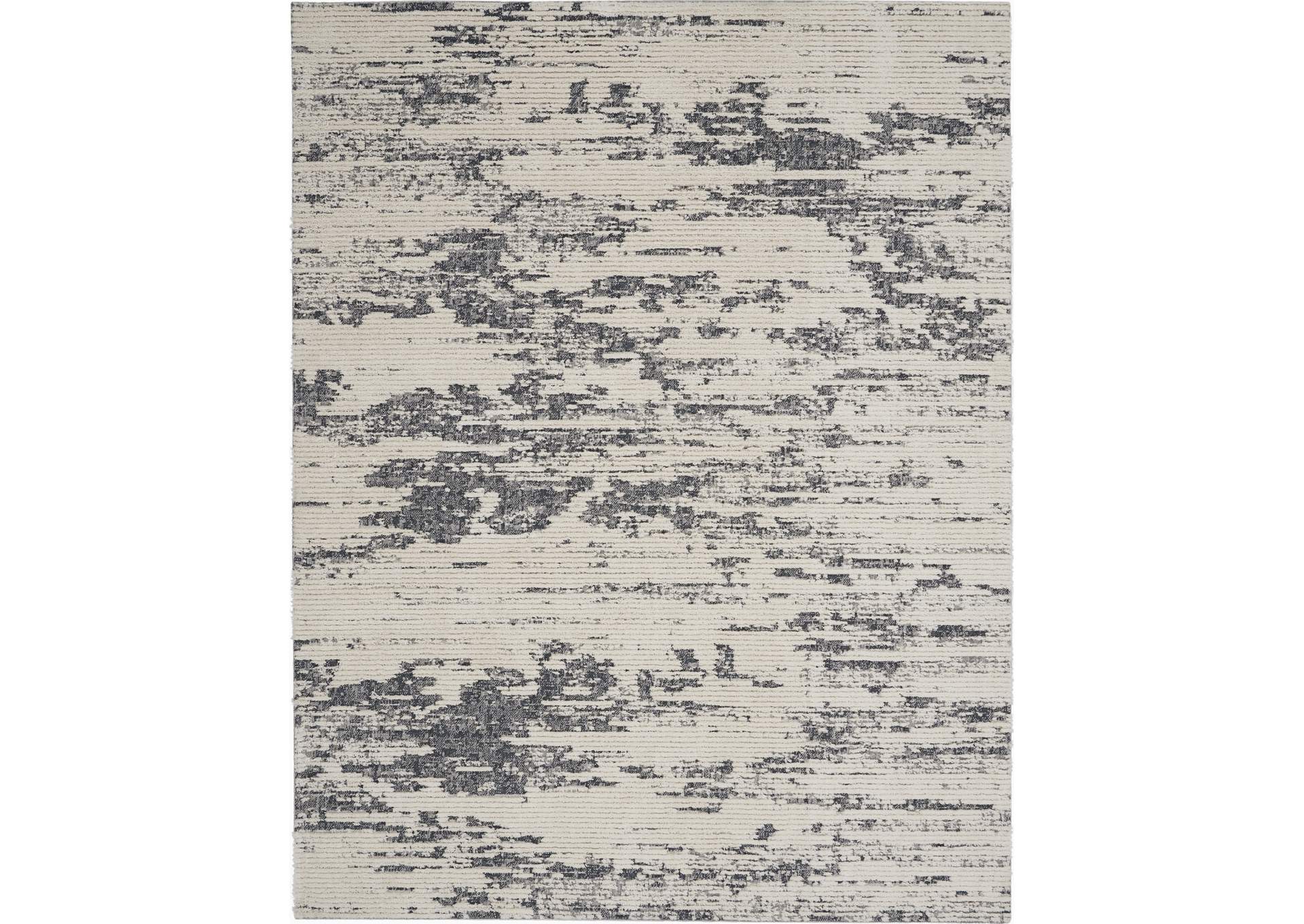 Nourison Zermatt 8' x 10' Blue Neutral Area Rug,Nourison