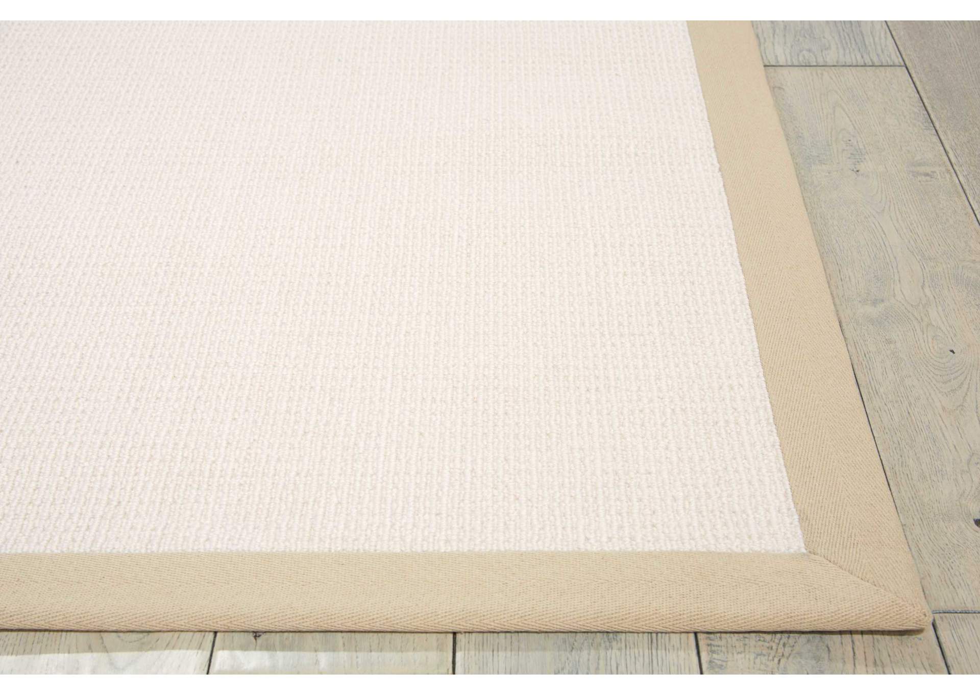 Nourison Sisal Soft SSF02 White 8'x10' Rug,Nourison
