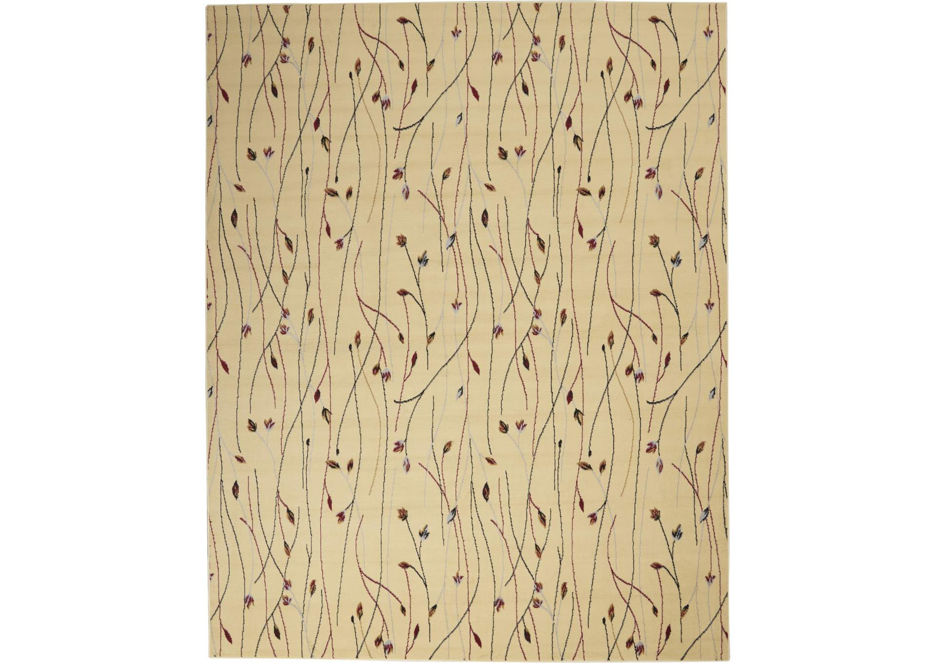 Nourison Grafix GRF15 Cream White 8'x10' Large Rug,Nourison