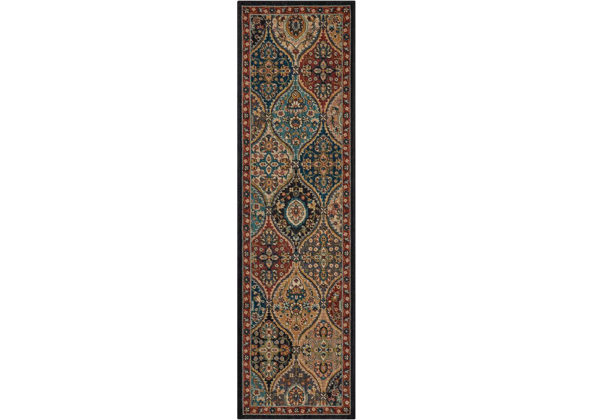 Nourison 2020 NR203 8' Runner Area Rug,Nourison