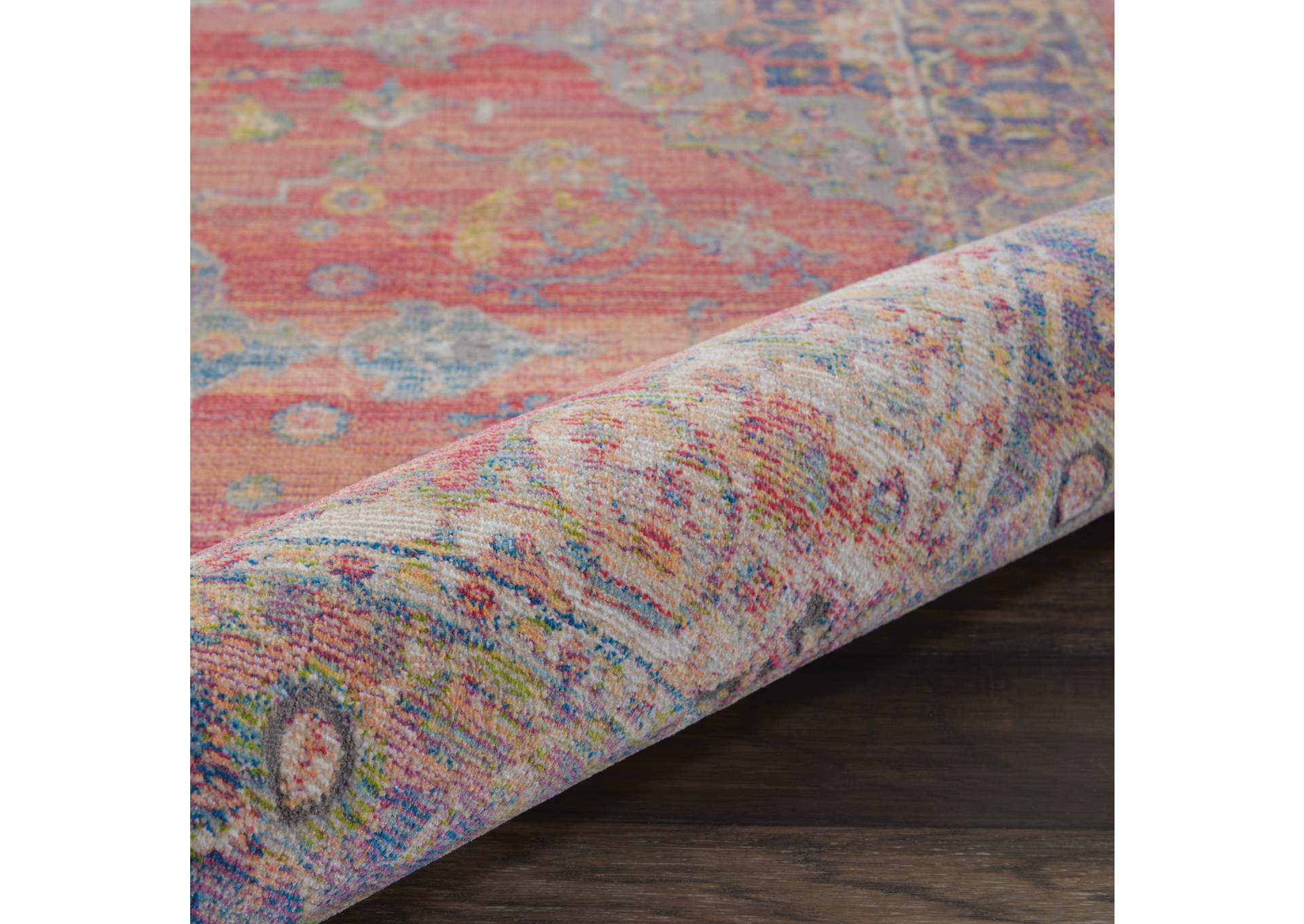 Nourison Ankara Global ANR01 Multicolor 5'x8' Persian Area Rug,Nourison