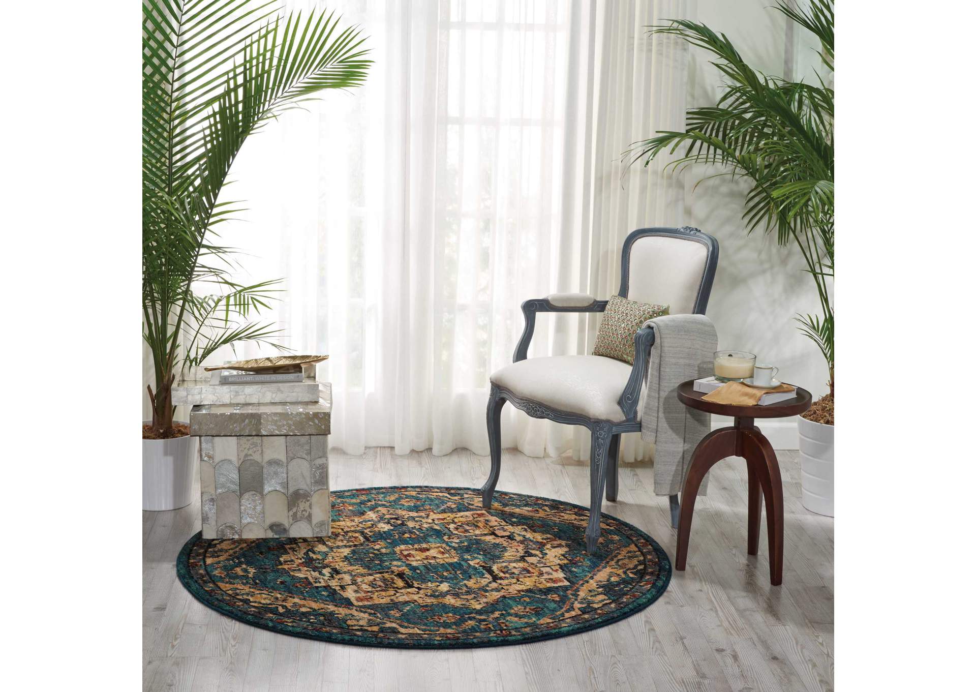 Nourison 2020 NR206 8' Round Area Rug,Nourison