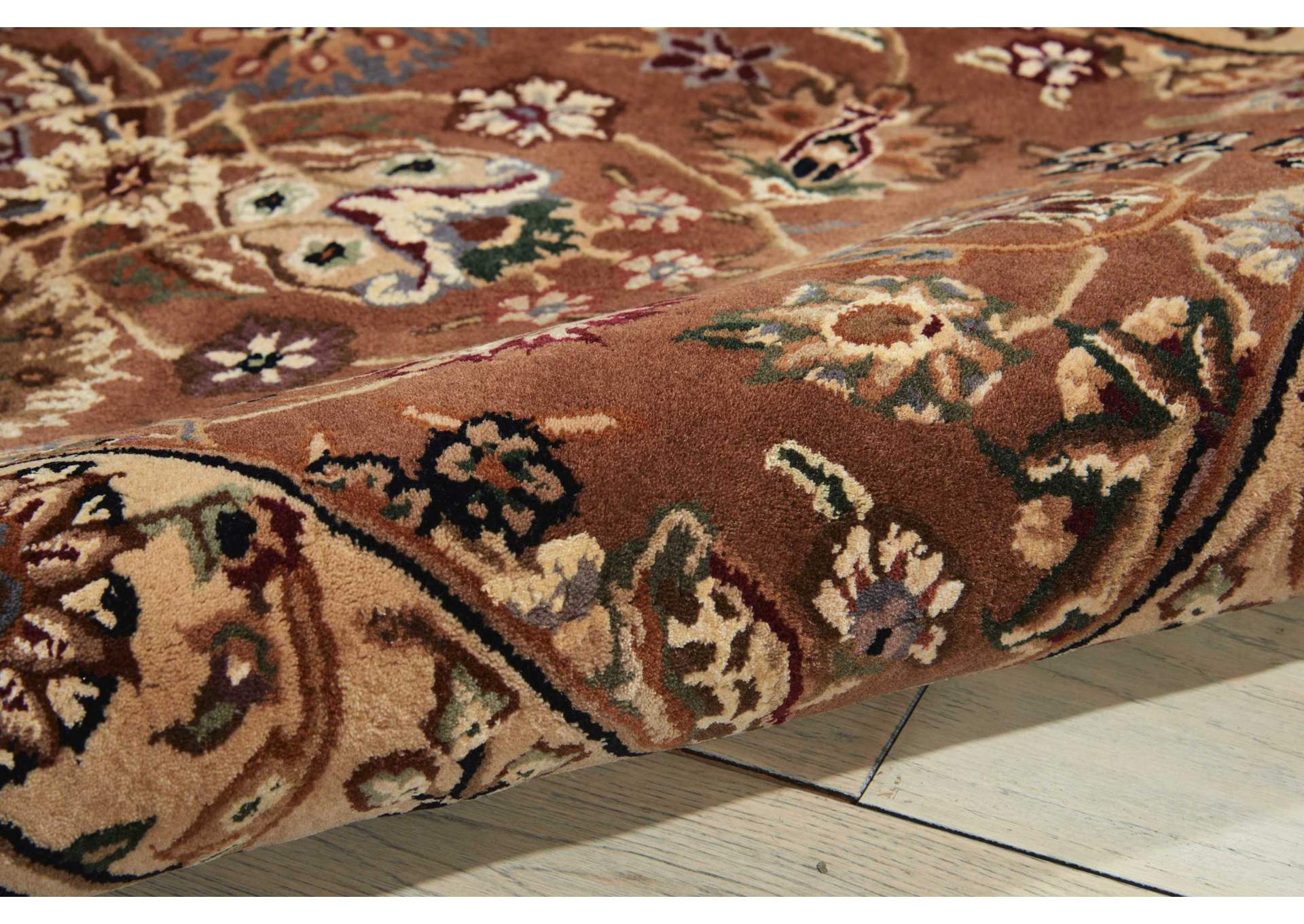 Nourison 2000 2091 Mushroom 8' Runner Area Rug,Nourison