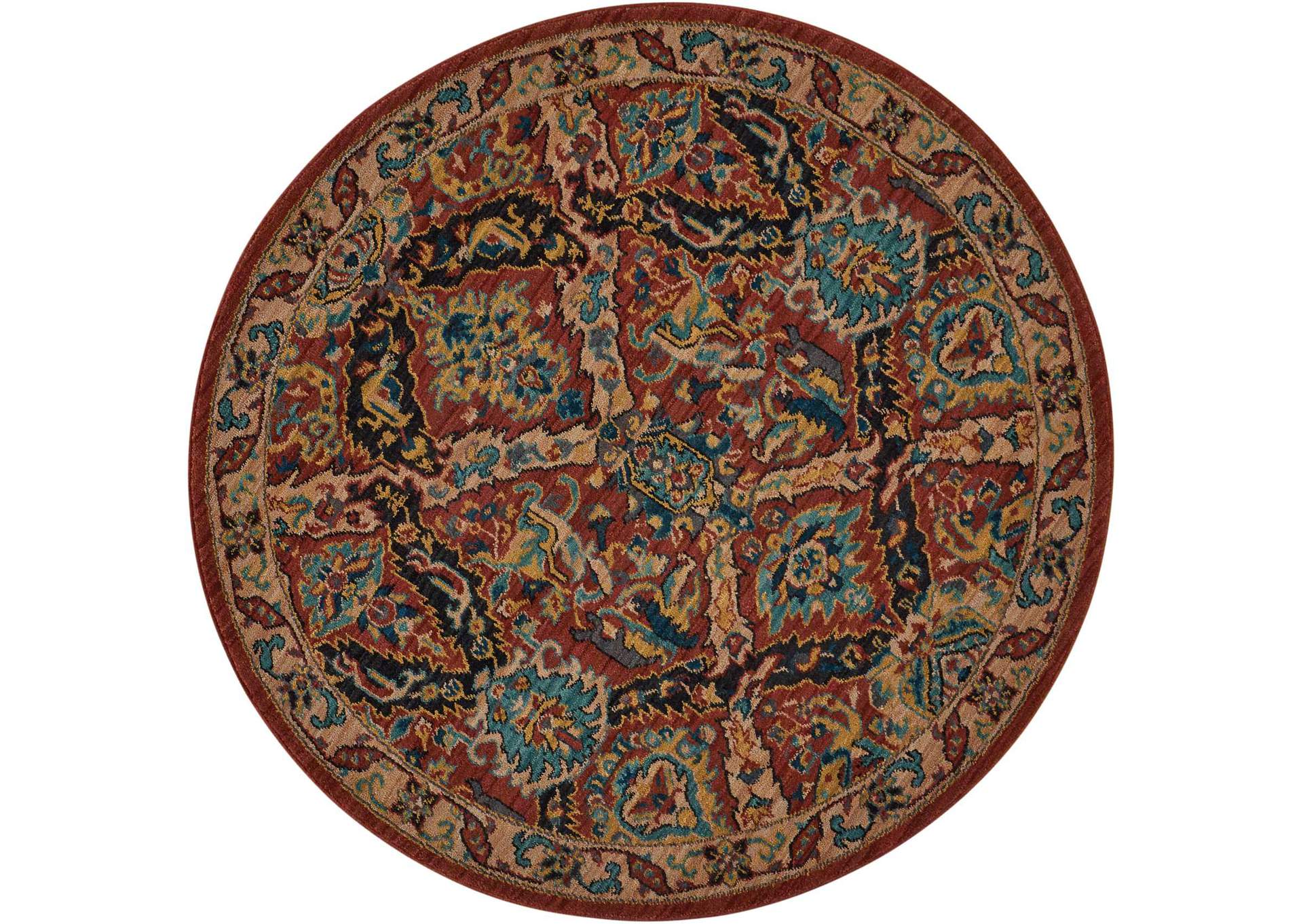 Nourison 2020 NR205 5' Round Area Rug,Nourison