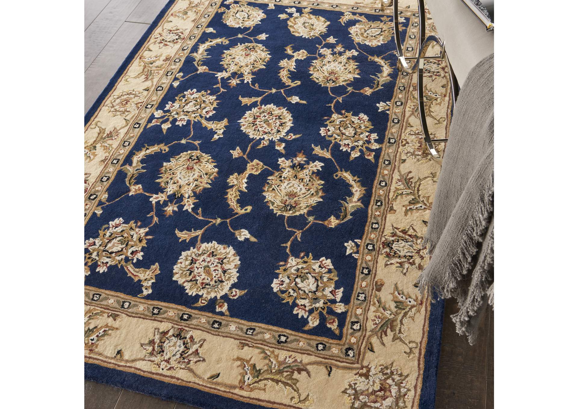 Nourison 2000 4' x 6' Navy Area Rug,Nourison