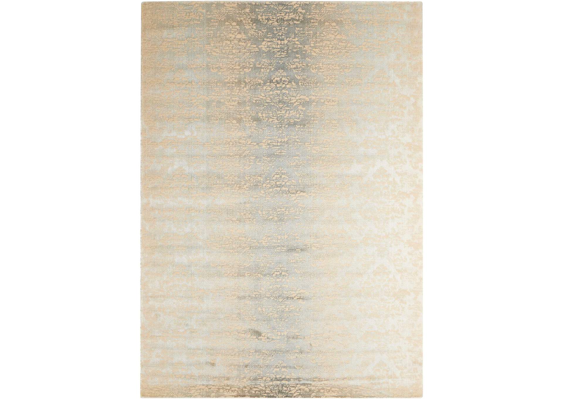 Nourison Luminance LUM03 Grey 4'x6' Area Rug,Nourison