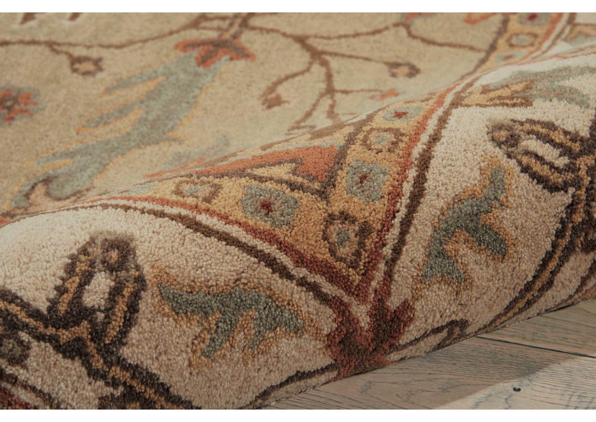 Nourison India House IH76 Green 4'x6' Area Rug,Nourison
