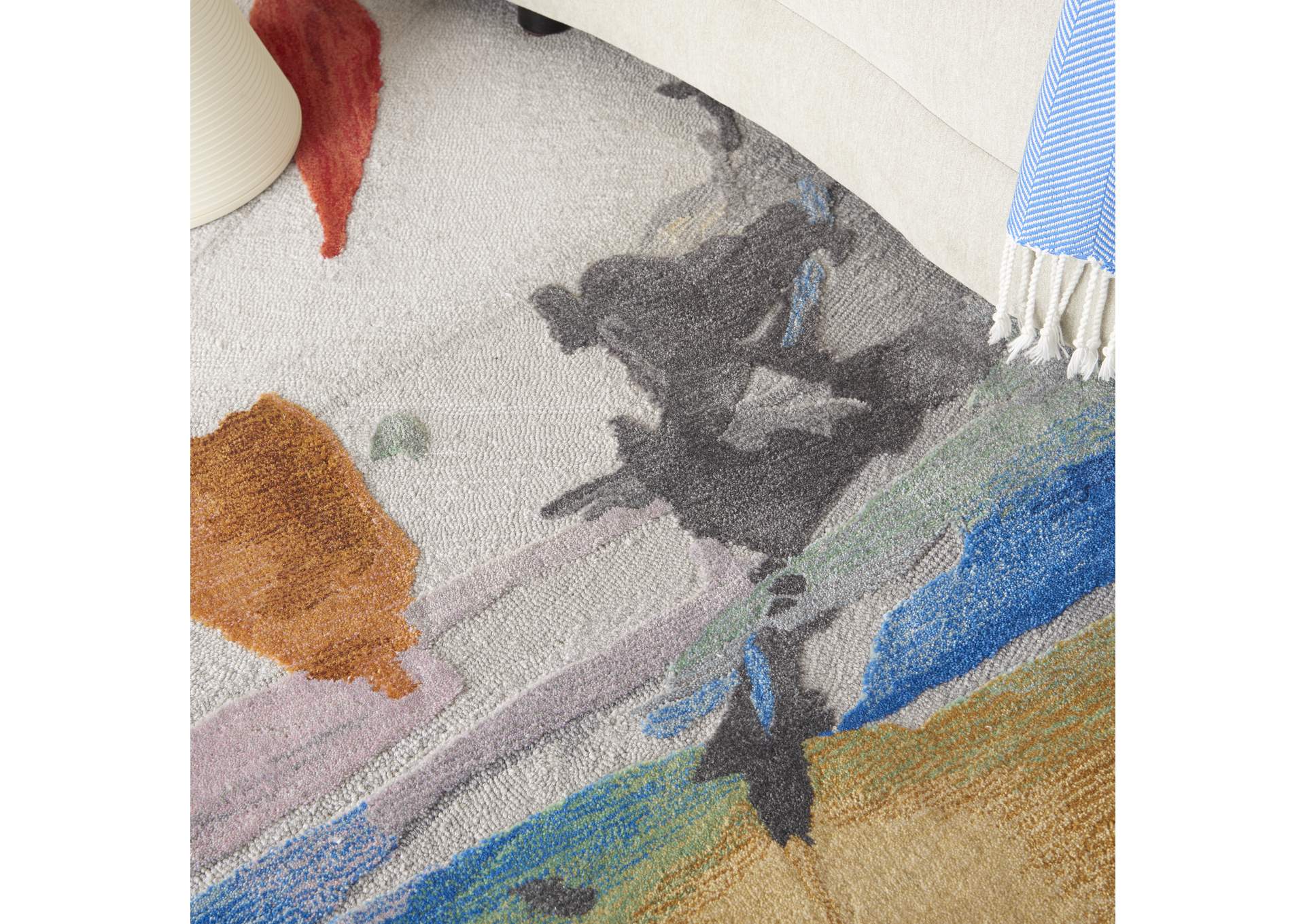 Nourison Symmetry 5' x 8' Area Rug,Nourison