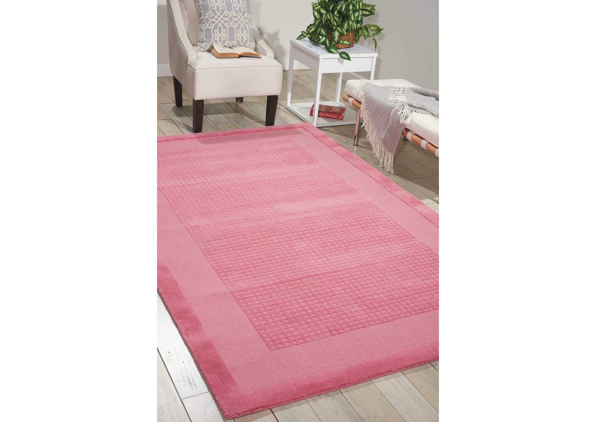 Nourison Westport WP30 Pink 8' Runner Hallway Rug,Nourison