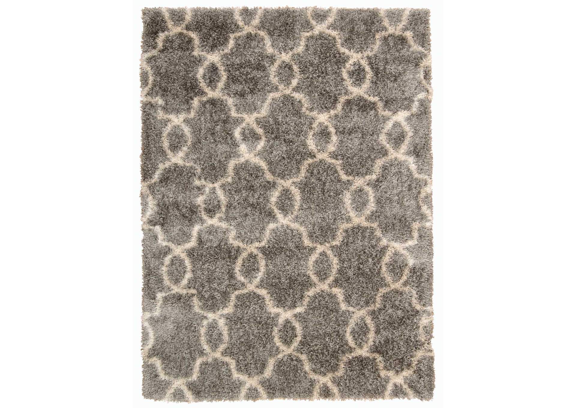 Nourison Escape ESCP2 Grey 5'x7' Area Rug,Nourison