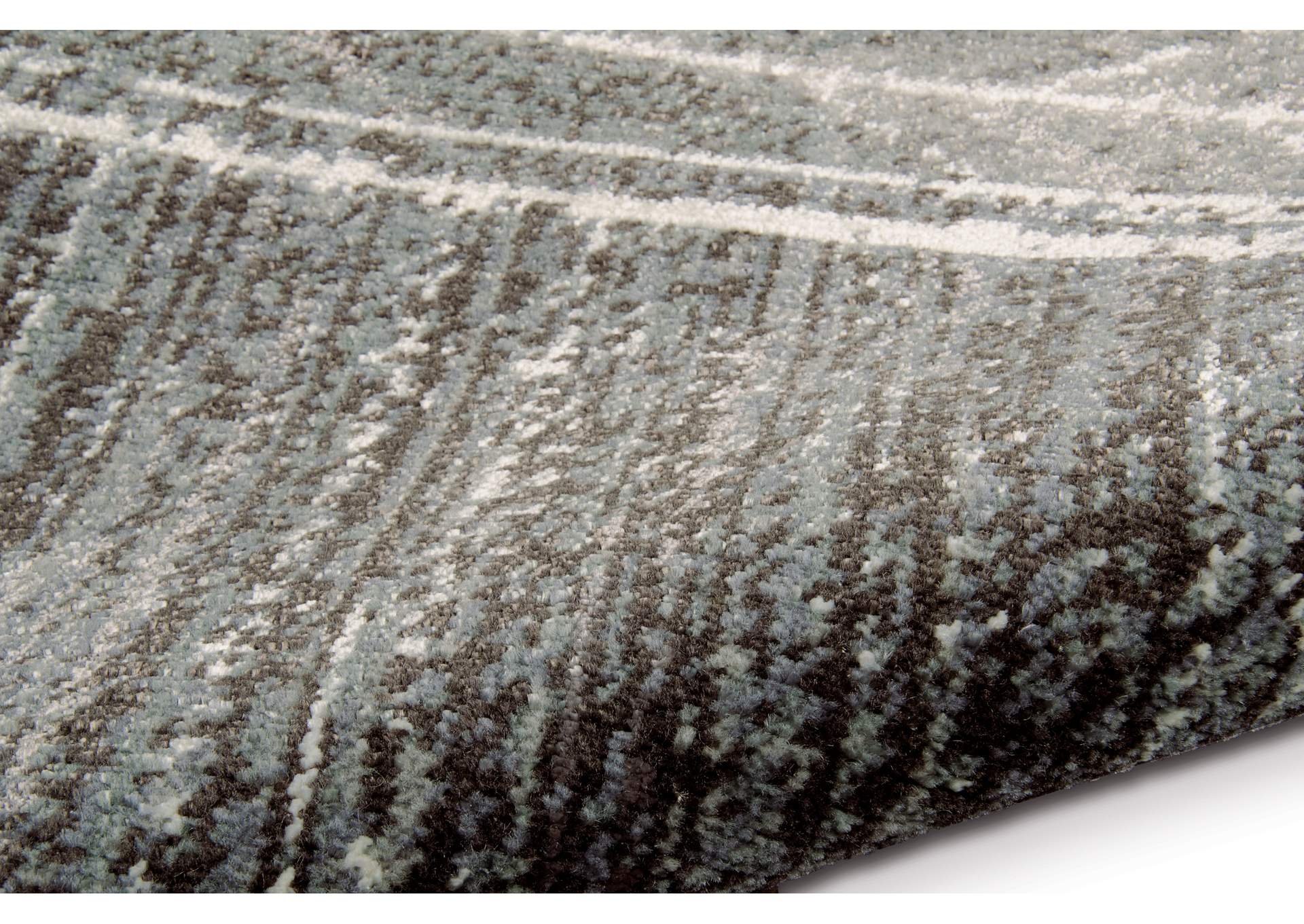 Calvin Klein Home Gradient GDT04 Grey 9'x12' Rug,Nourison