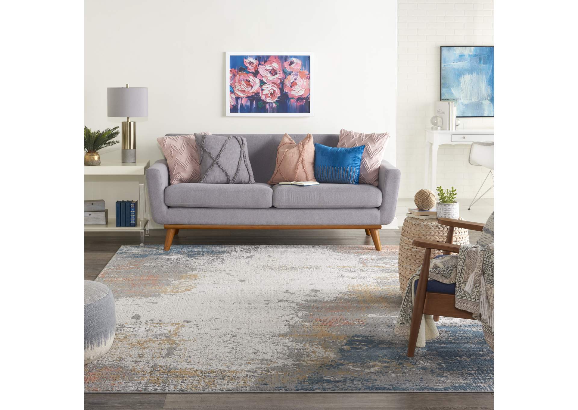 Nourison Rustic Textures 8' x 11' Area Rug,Nourison