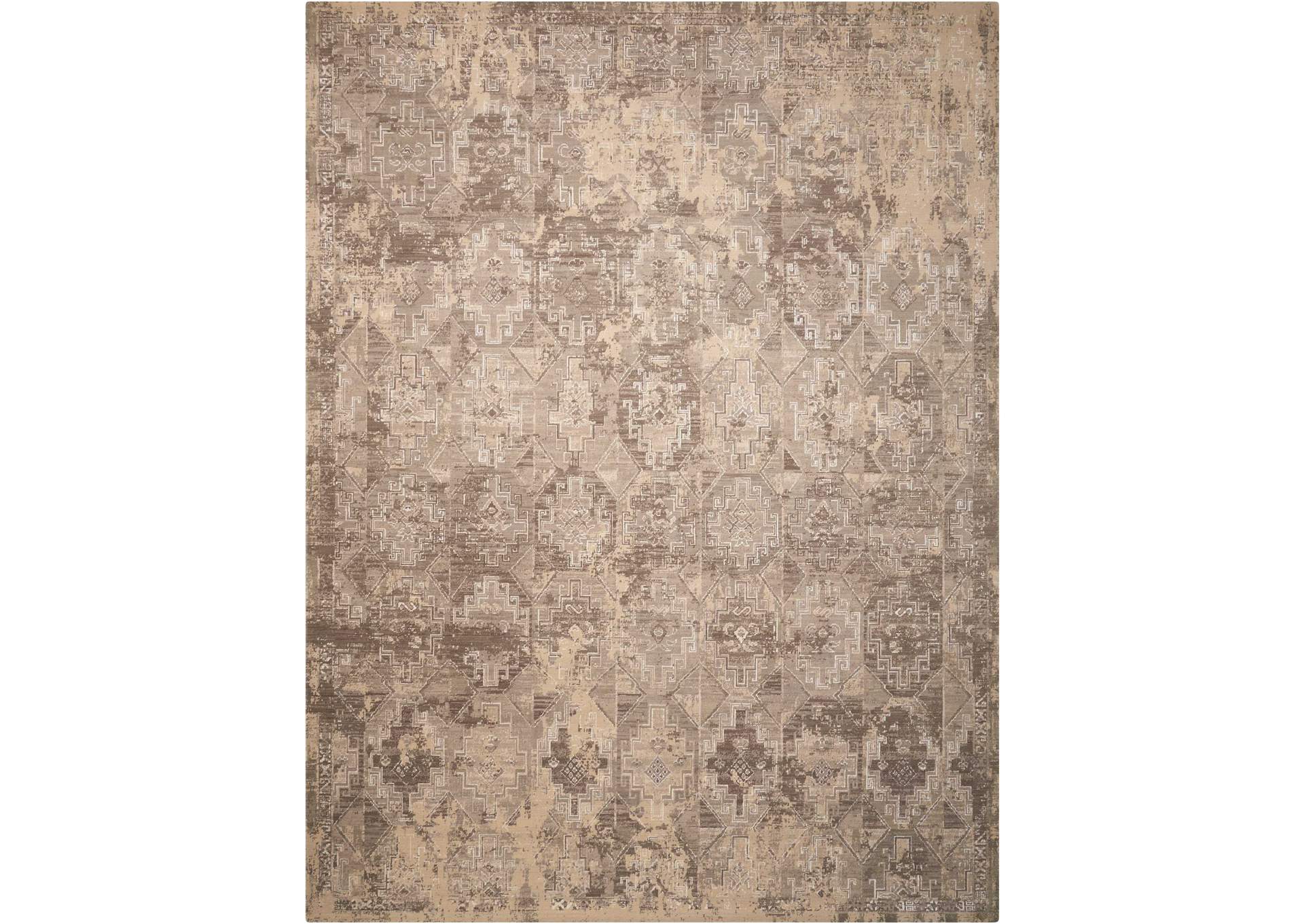 Nourison Silk Elements SKE19 Beige 8'x10' Rug,Nourison