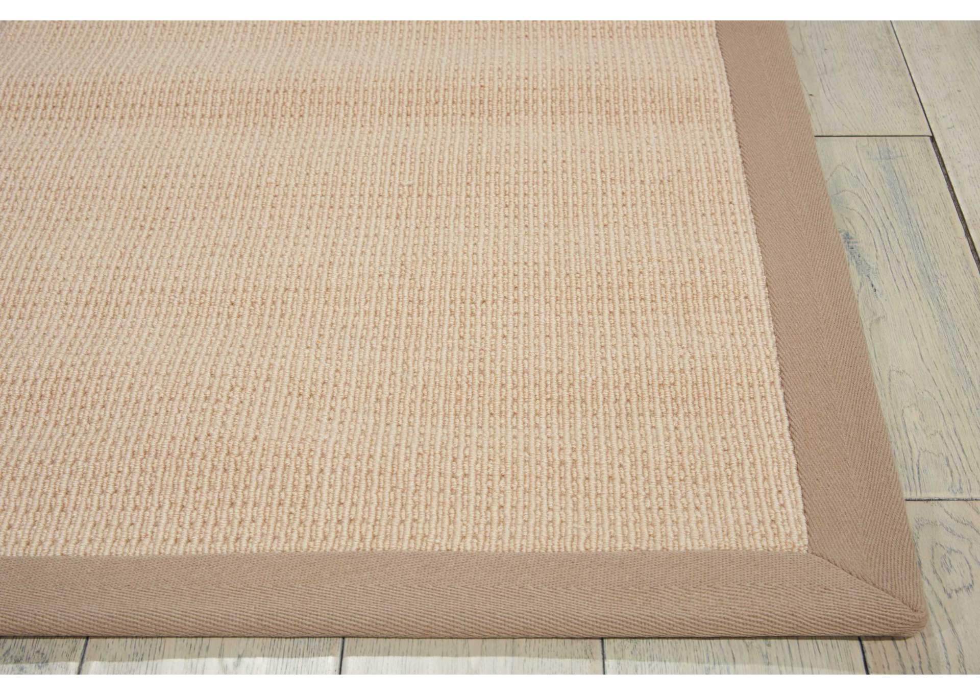 Nourison Sisal Soft SSF01 Beige 8' Runner Hallway Rug,Nourison