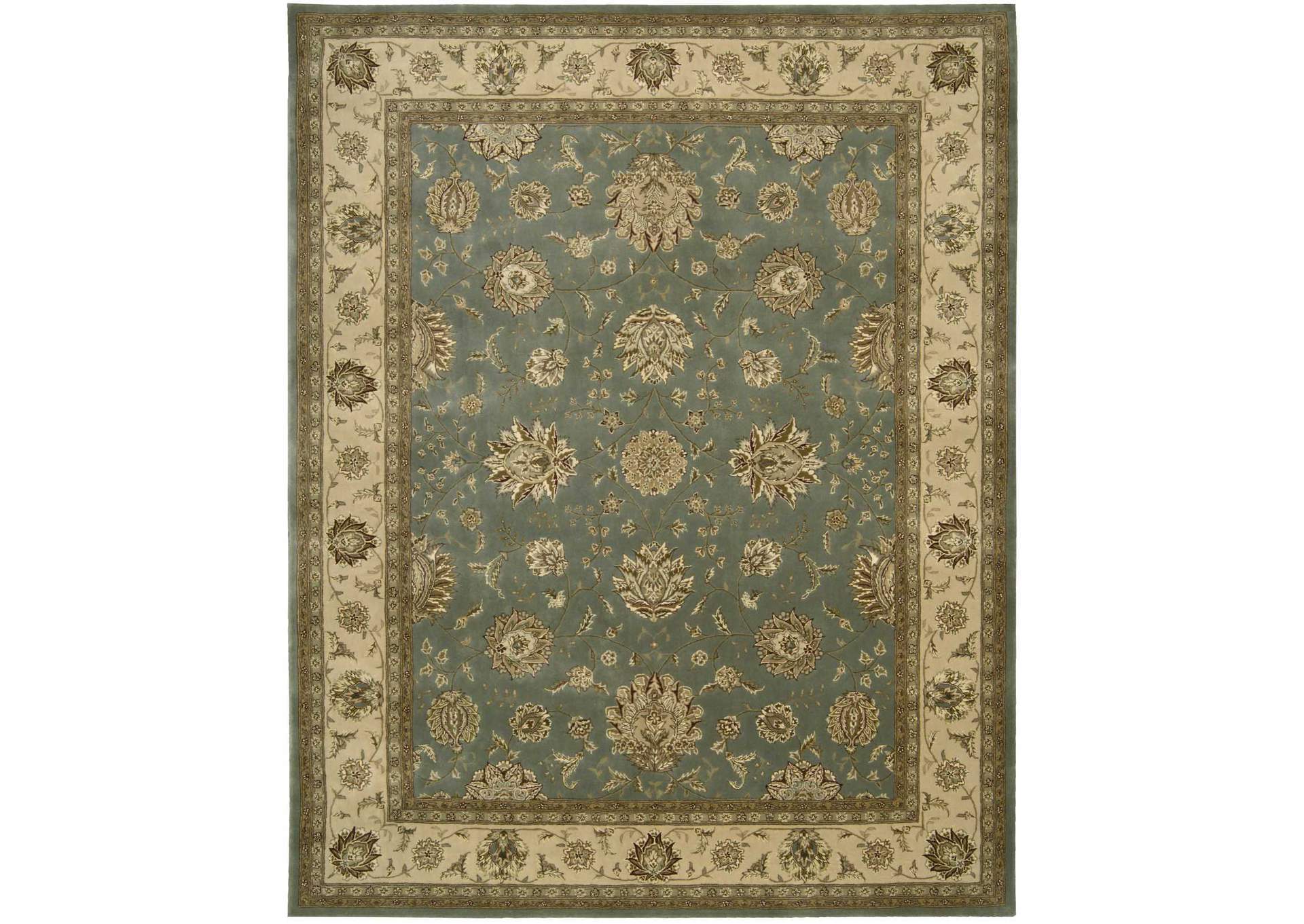Nourison 2000 2210 Blue 12'x15' Area Rug,Nourison