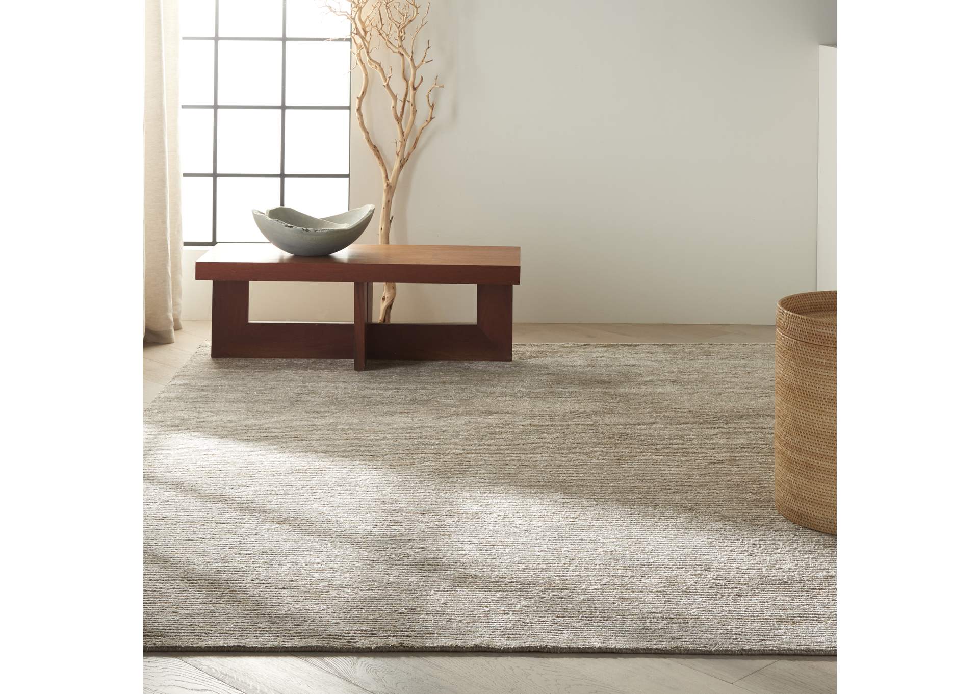 Calvin Klein Home Mesa MSA01 Black 9'x12' Rug,Nourison